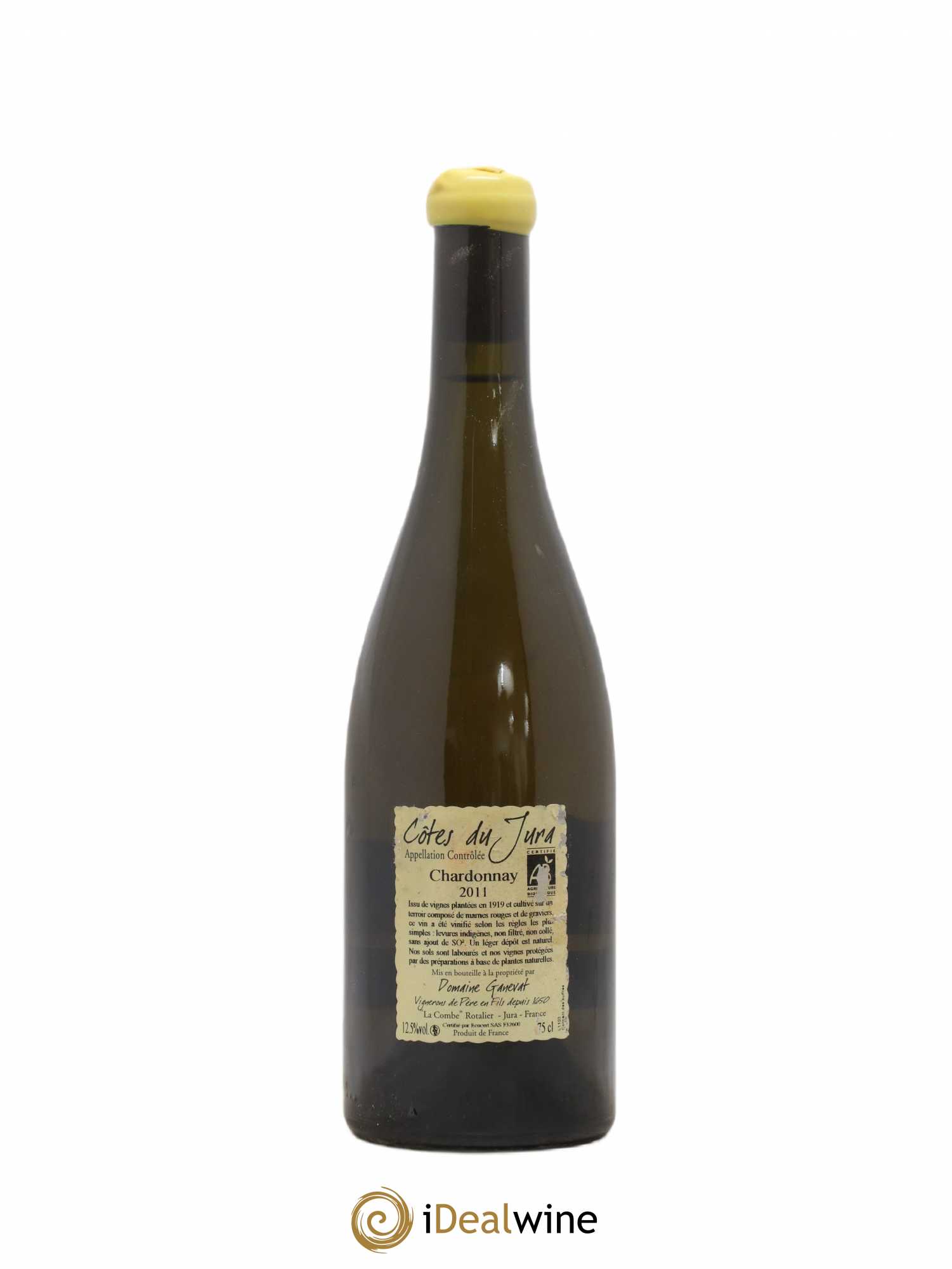Côtes du Jura Les Grands Teppes Vieilles Vignes Jean-François Ganevat (Domaine) 2011 - Lot de 1 bouteille - 1