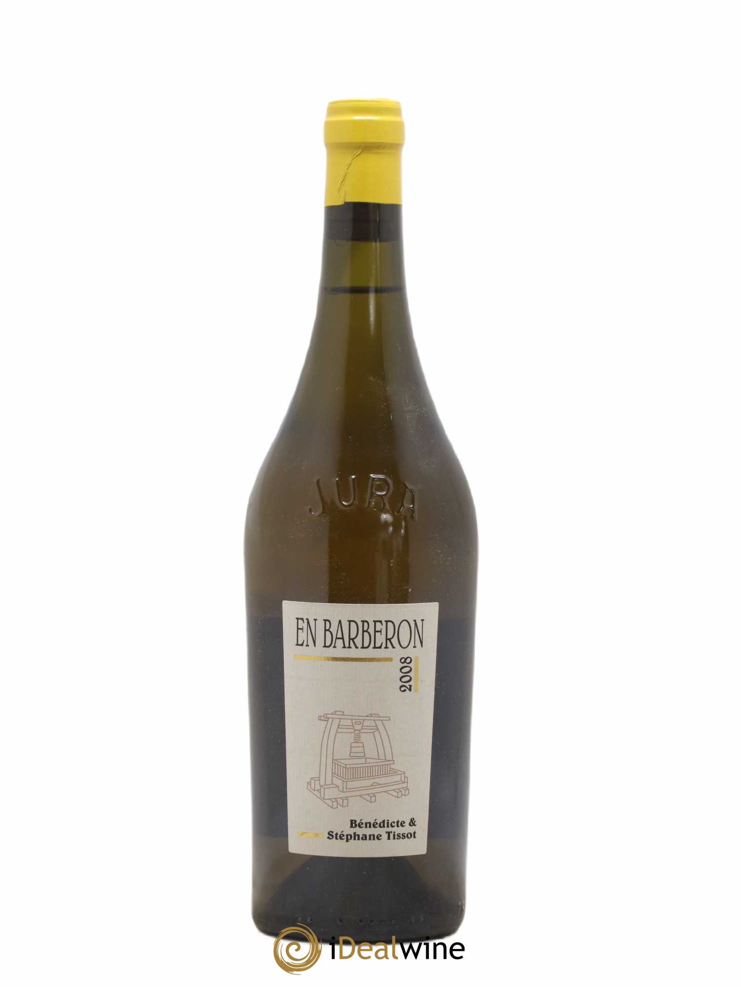 Côtes du Jura En Barberon Bénédicte et Stéphane Tissot 2008 - Lot de 1 bouteille - 0