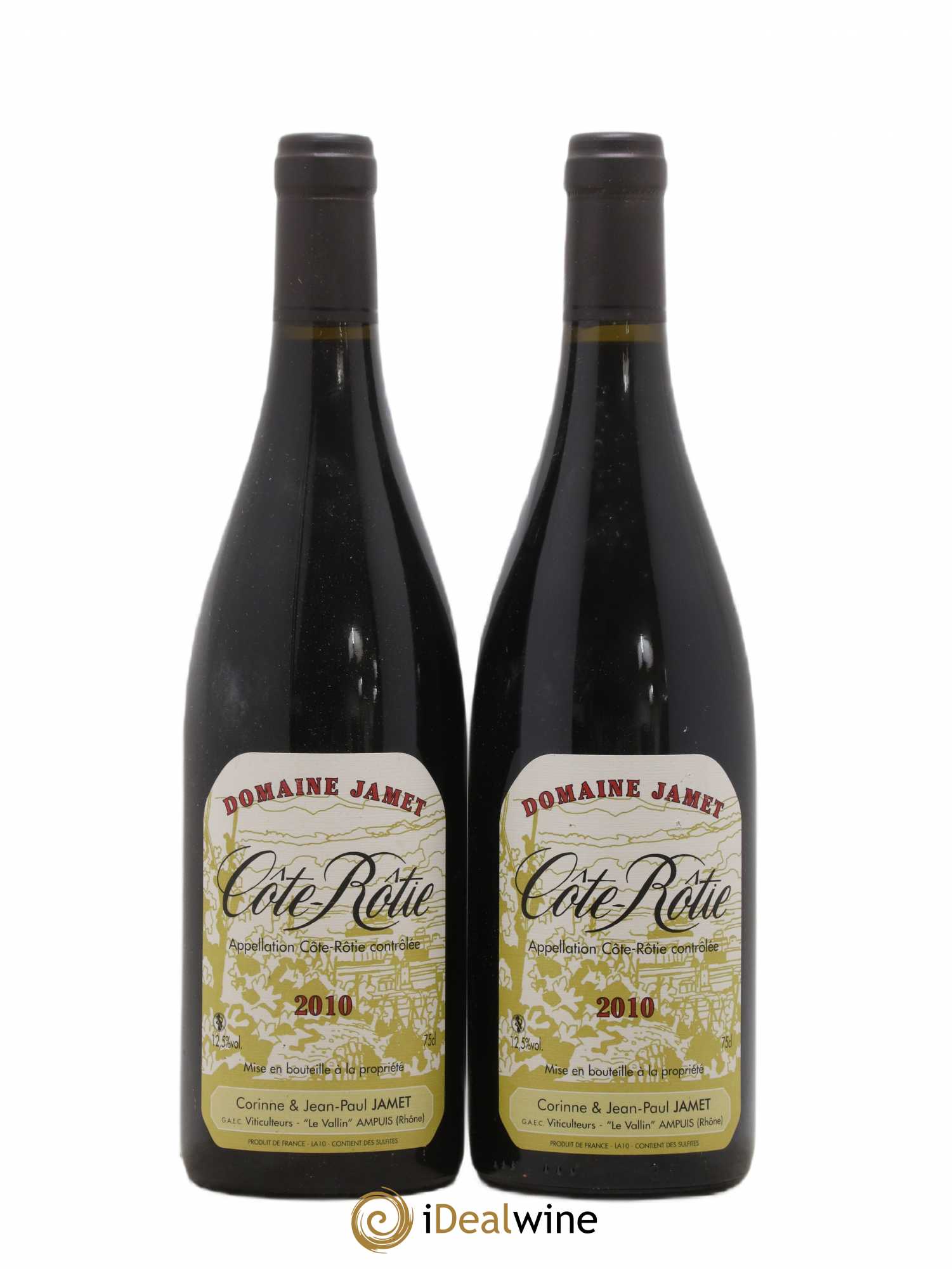 Côte-Rôtie Jamet (Domaine) 2010 - Lot de 2 bouteilles - 0
