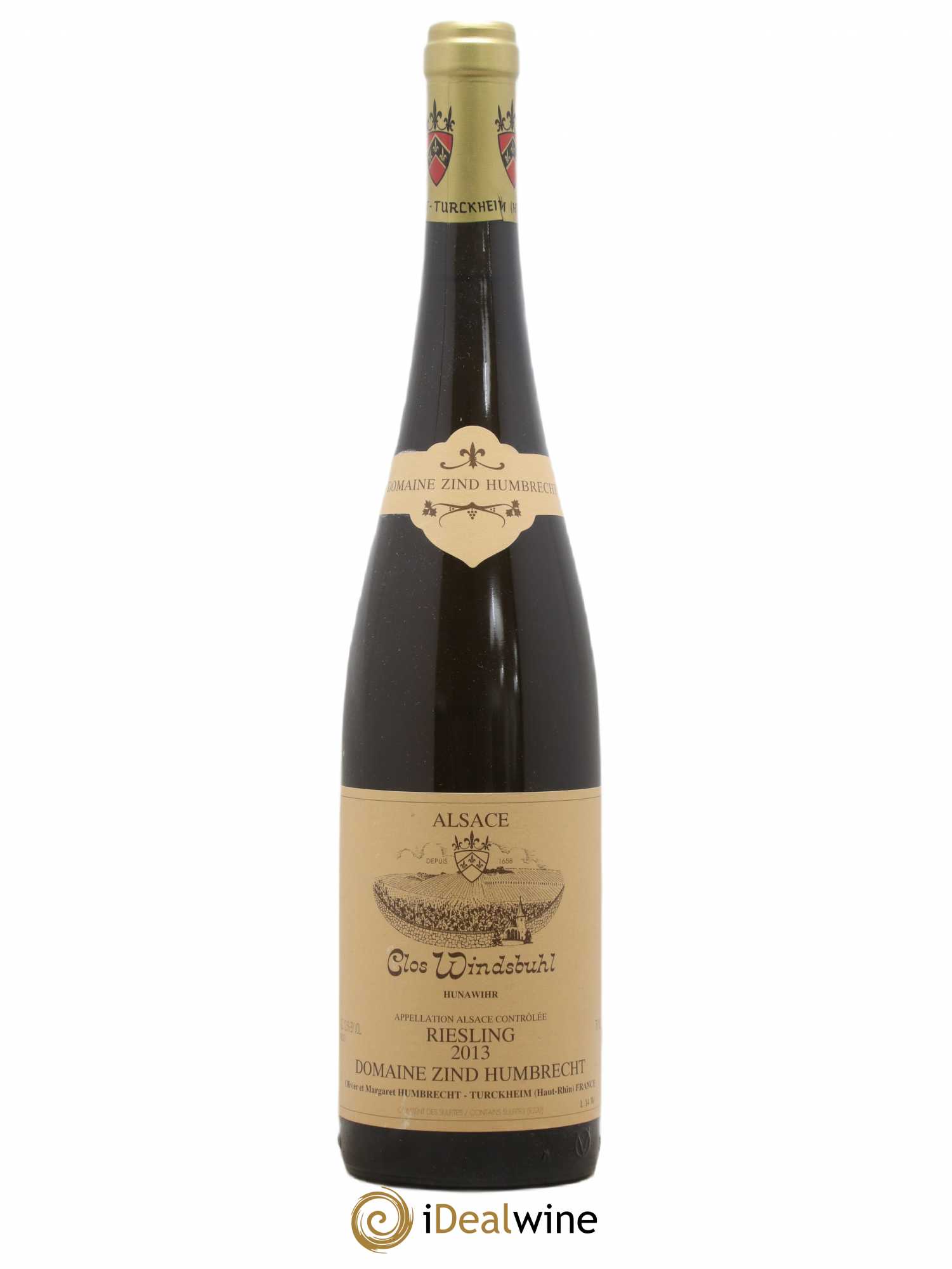 Alsace Riesling Clos Windsbuhl Zind-Humbrecht (Domaine) 2013 - Lot de 1 bouteille - 0