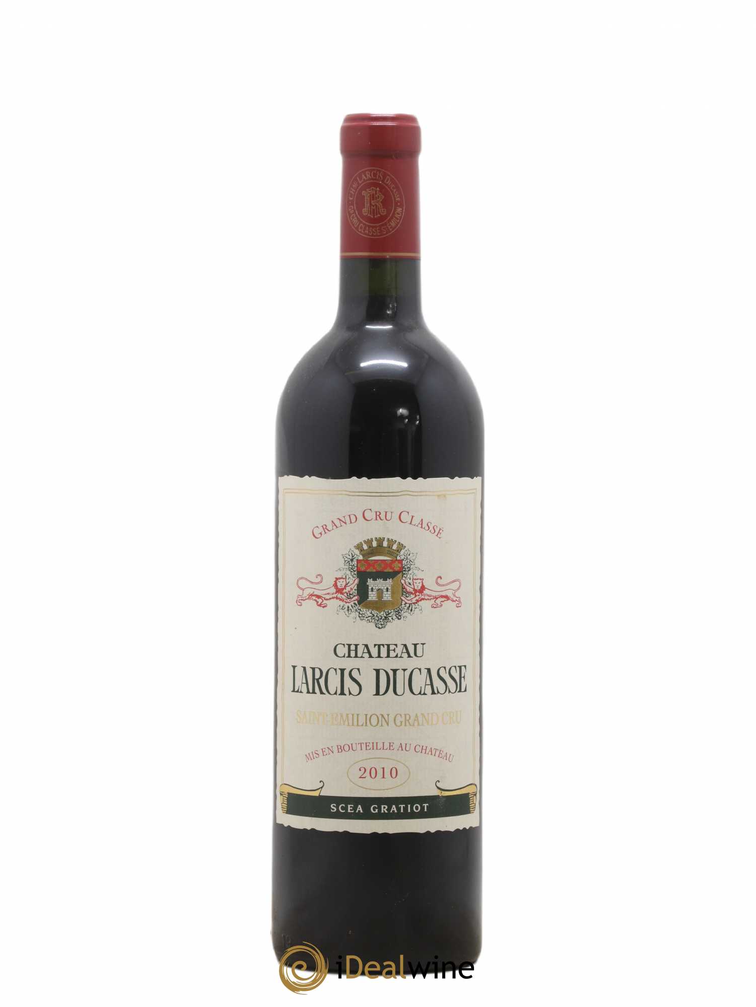 Château Larcis Ducasse 1er Grand Cru Classé B 2010 - Lot de 1 bouteille - 0