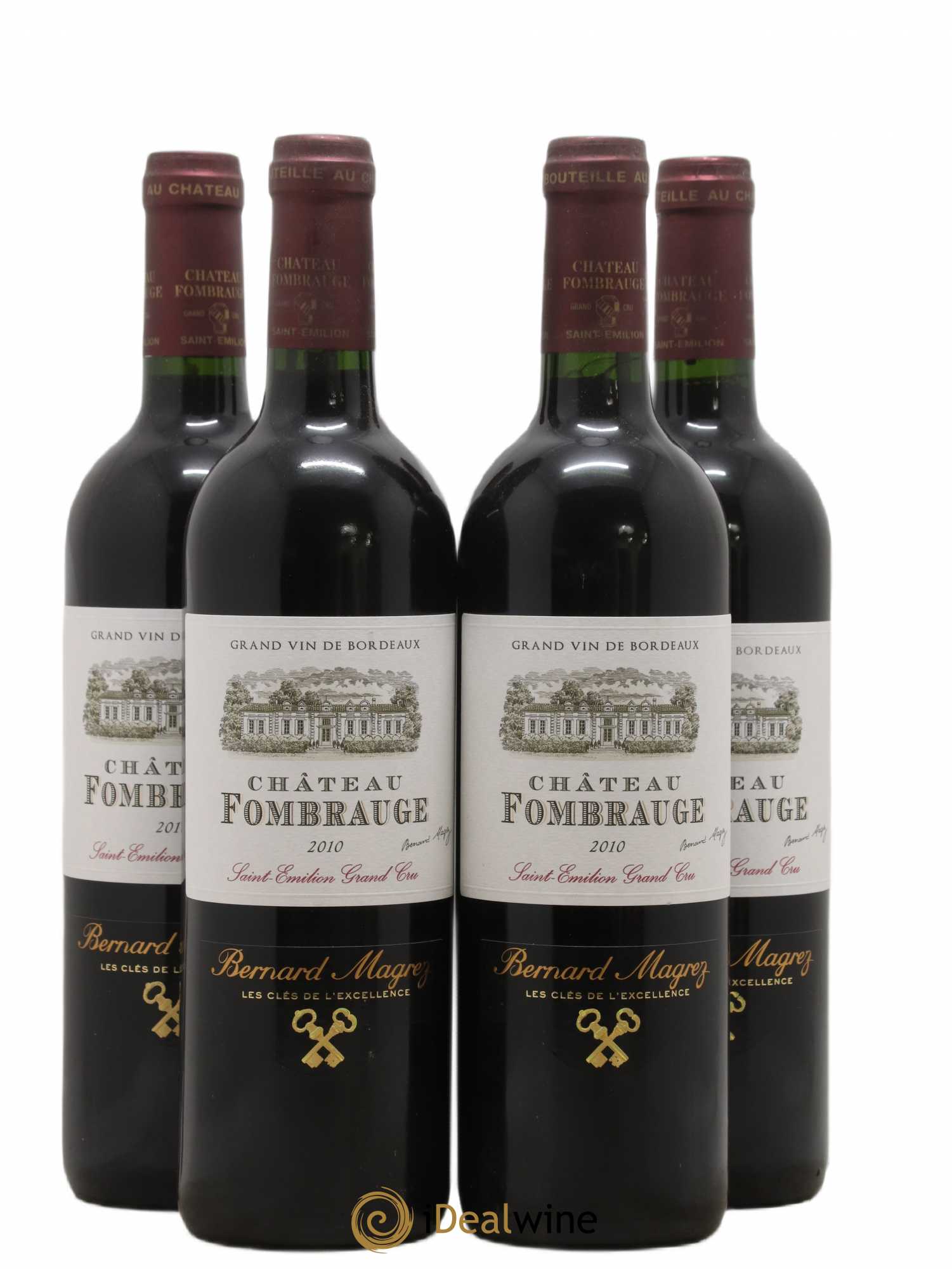 Château Fombrauge Grand Cru Classé 2010 - Lot de 4 bouteilles - 0
