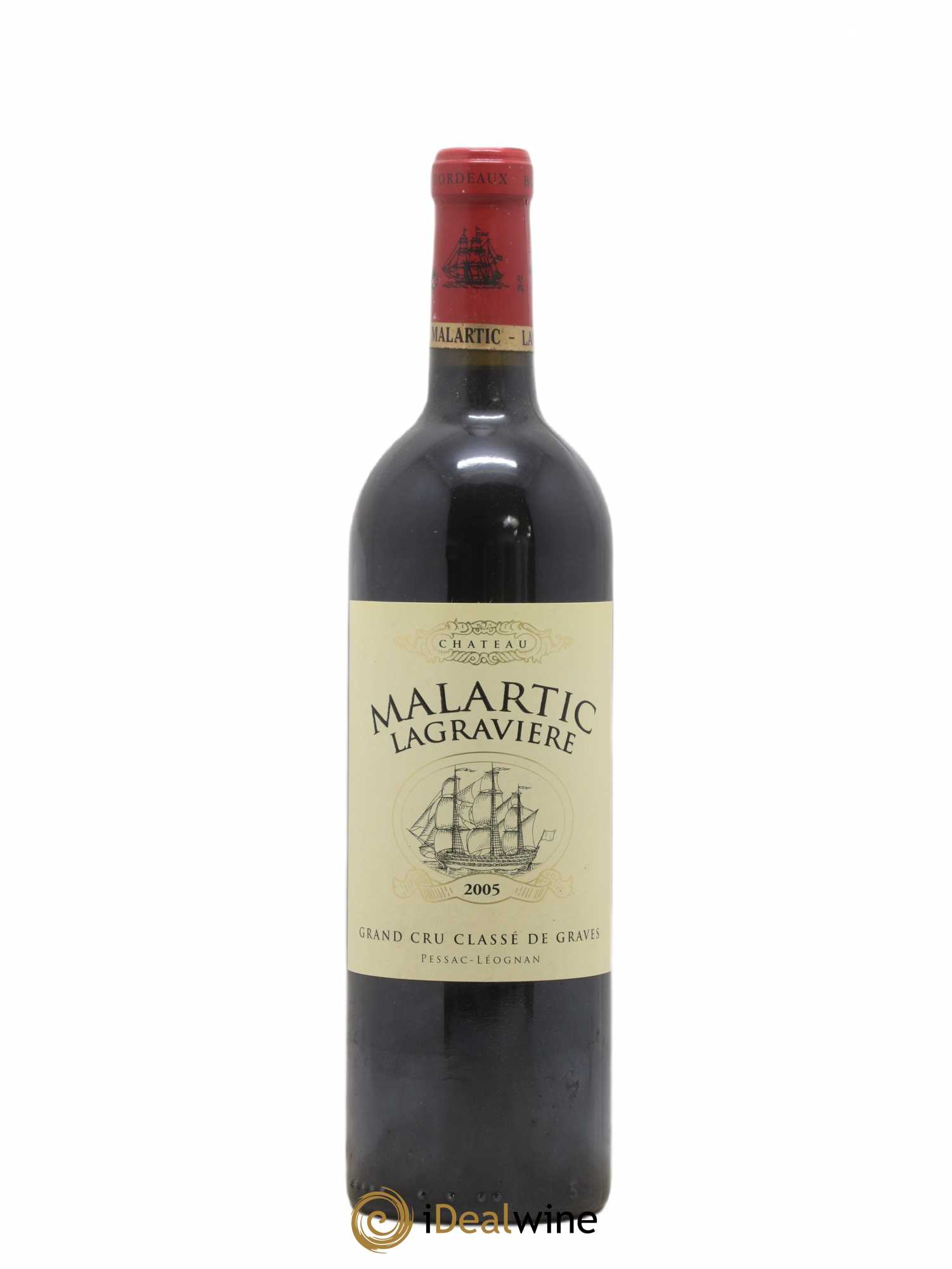Château Malartic-Lagravière Cru Classé de Graves 2005 - Lot de 1 bouteille - 0
