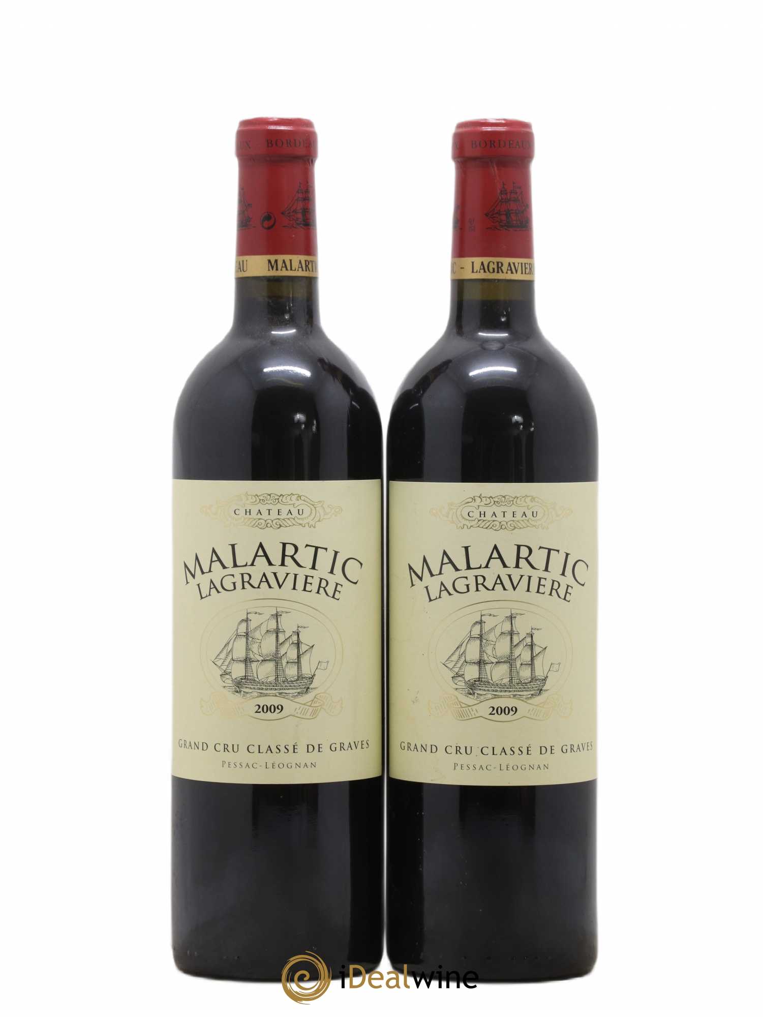 Château Malartic-Lagravière Cru Classé de Graves 2009 - Lot de 2 bouteilles - 0