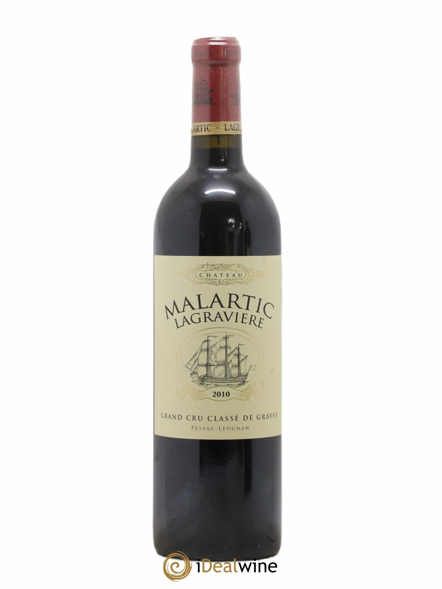 Château Malartic-Lagravière Cru Classé de Graves 2010 - Lot de 1 bouteille - 0