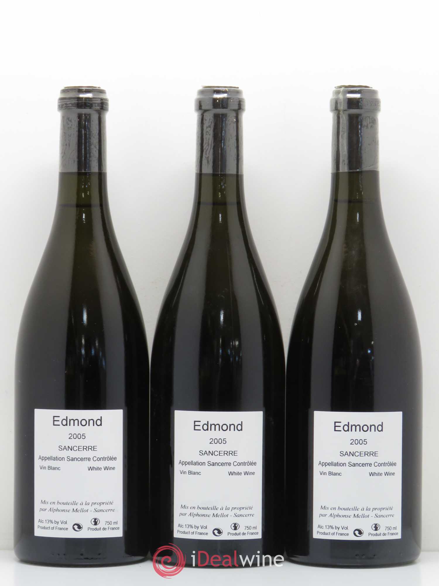 Sancerre Cuvée Edmond Alphonse Mellot 2005 - Lot de 3 bouteilles - 1