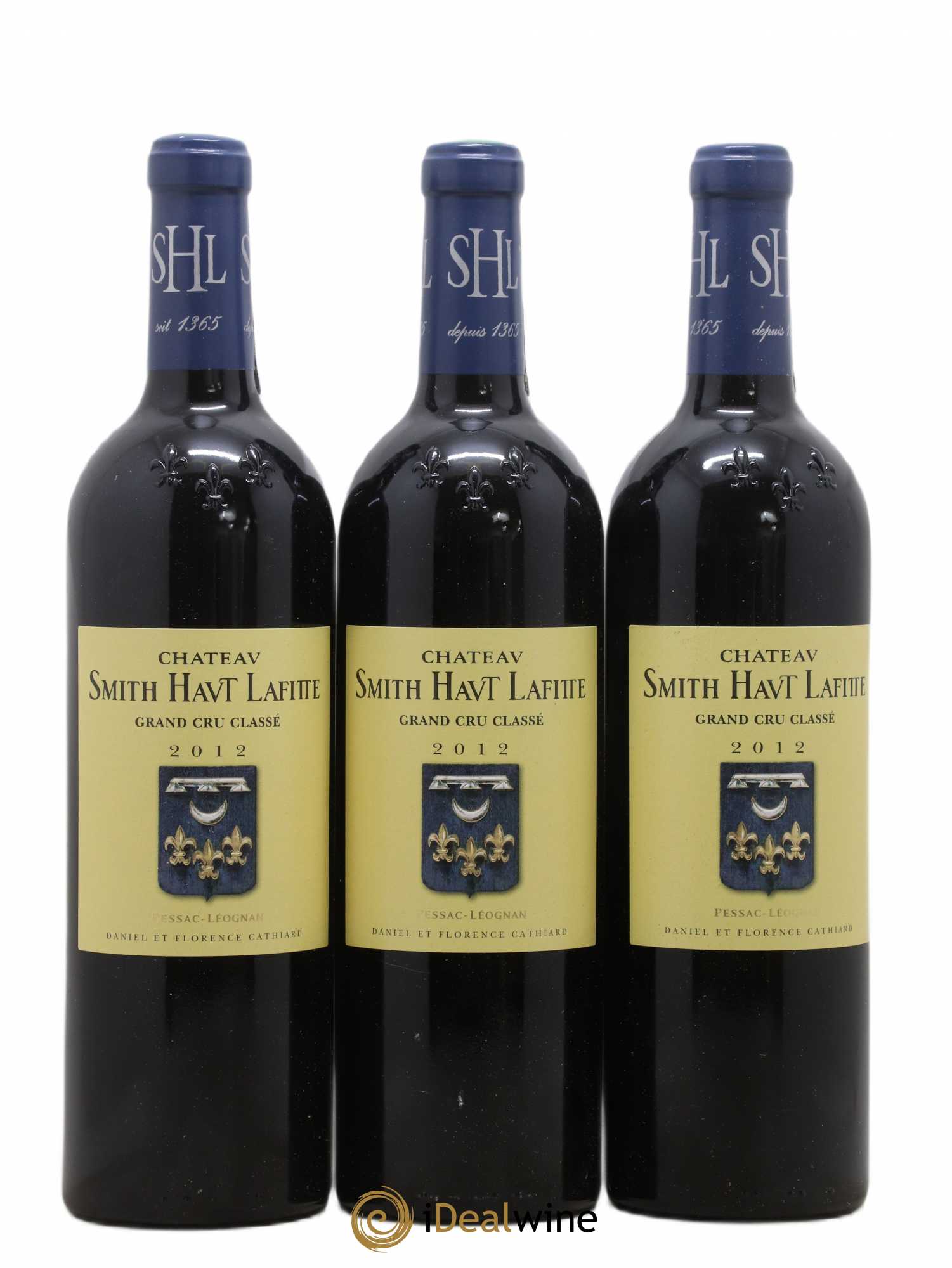 Château Smith Haut Lafitte Cru Classé de Graves 2012 - Lot de 3 bouteilles - 0