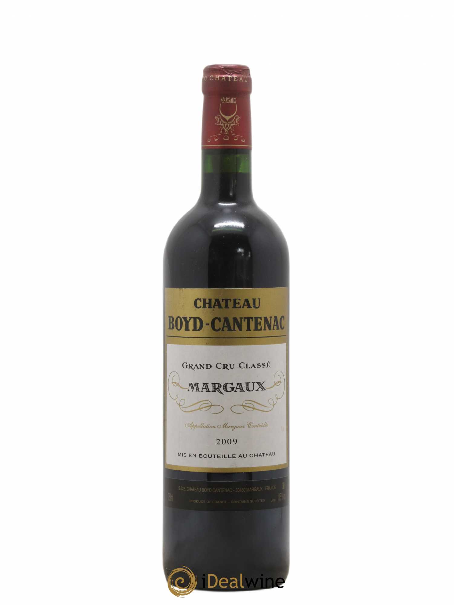 Château Boyd Cantenac 3ème Grand Cru Classé 2009 - Lot de 1 bouteille - 0