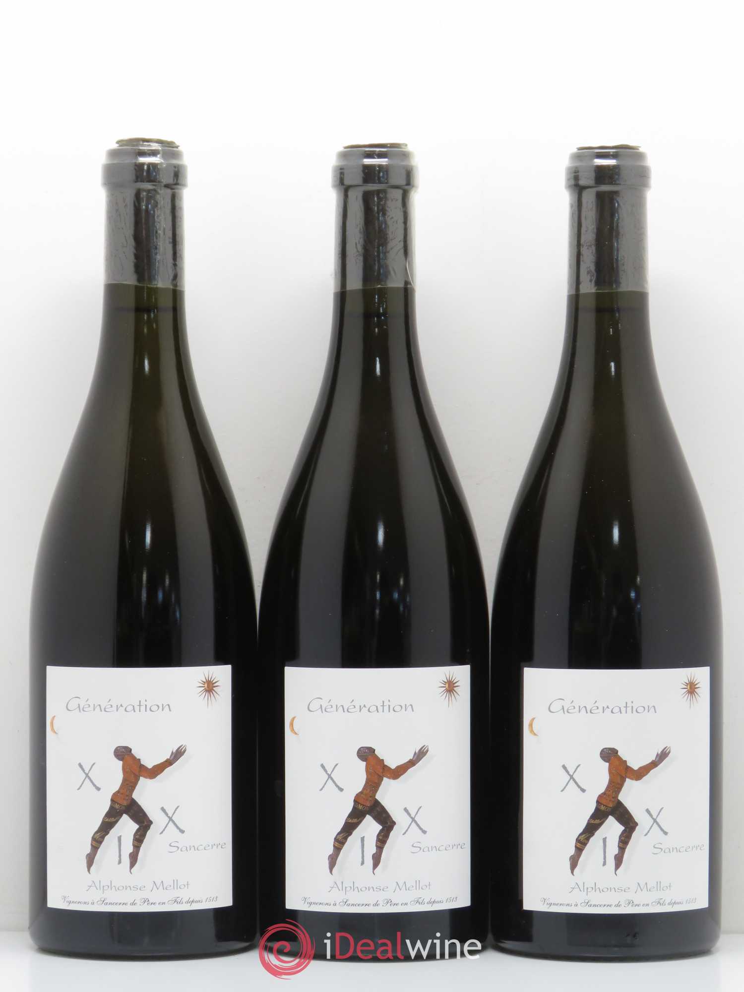 Sancerre Génération XIX Alphonse Mellot 2007 - Lot de 3 bouteilles - 0