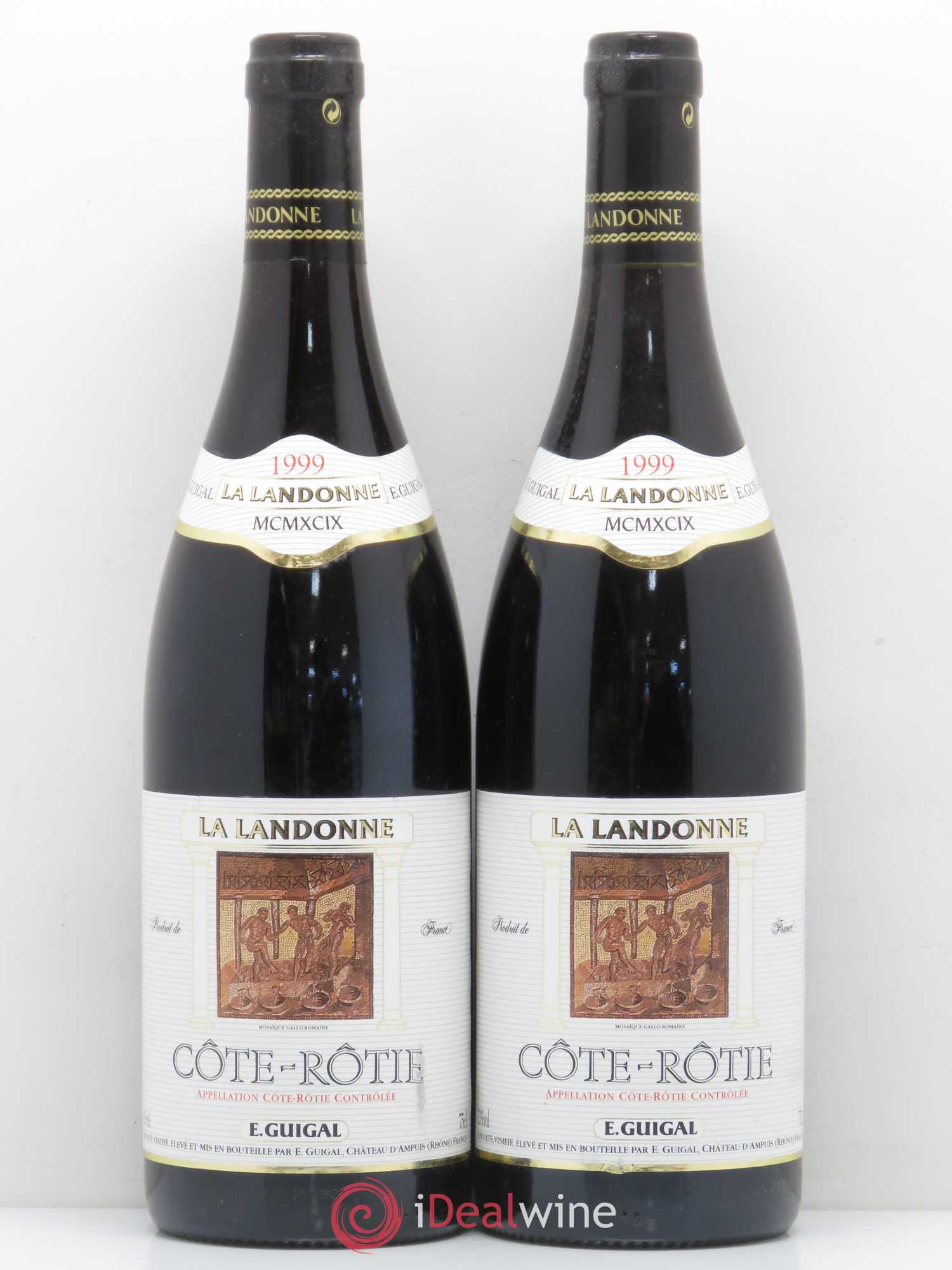 Côte-Rôtie La Landonne Guigal 1999 - Lot de 2 bouteilles - 0