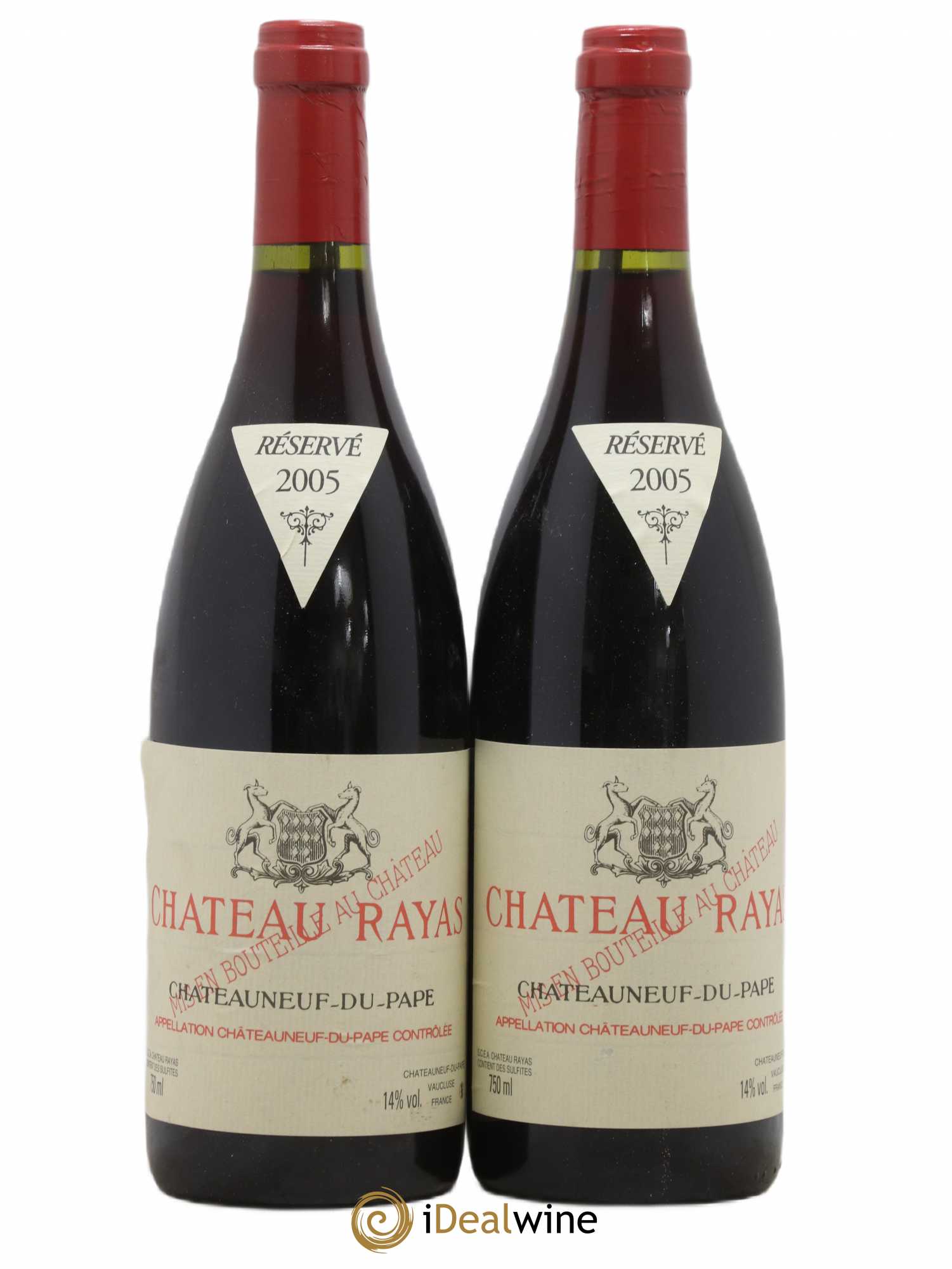 Châteauneuf-du-Pape Château Rayas Emmanuel Reynaud 2005 - Lot de 2 bouteilles - 0