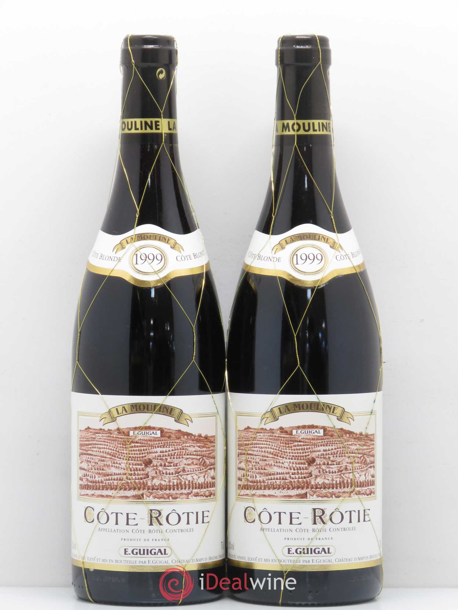 Côte-Rôtie La Mouline Guigal 1999 - Lot de 2 bouteilles - 0