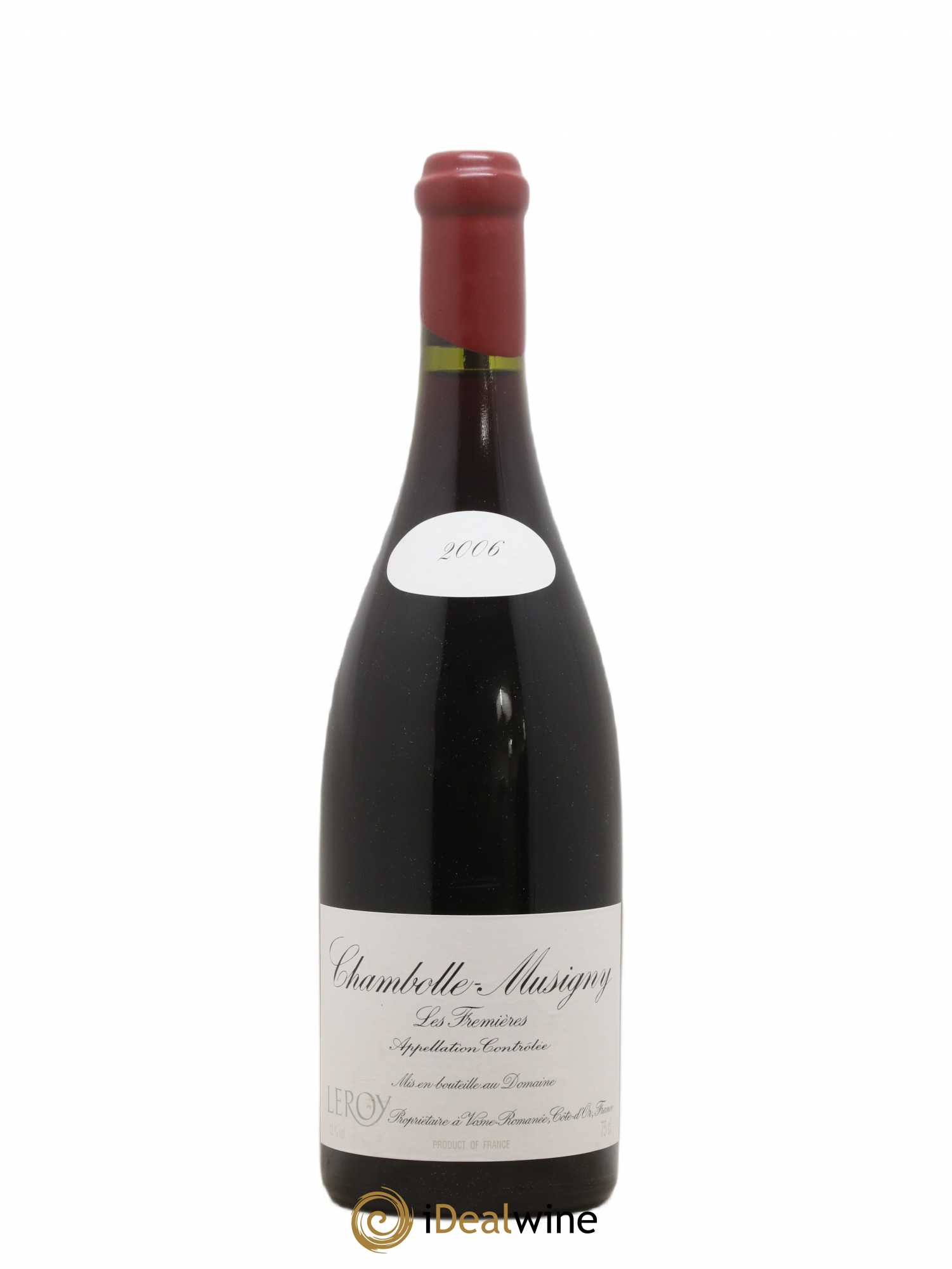 Chambolle-Musigny Les Fremières Leroy (Domaine) 2006 - Lot de 1 bouteille - 0