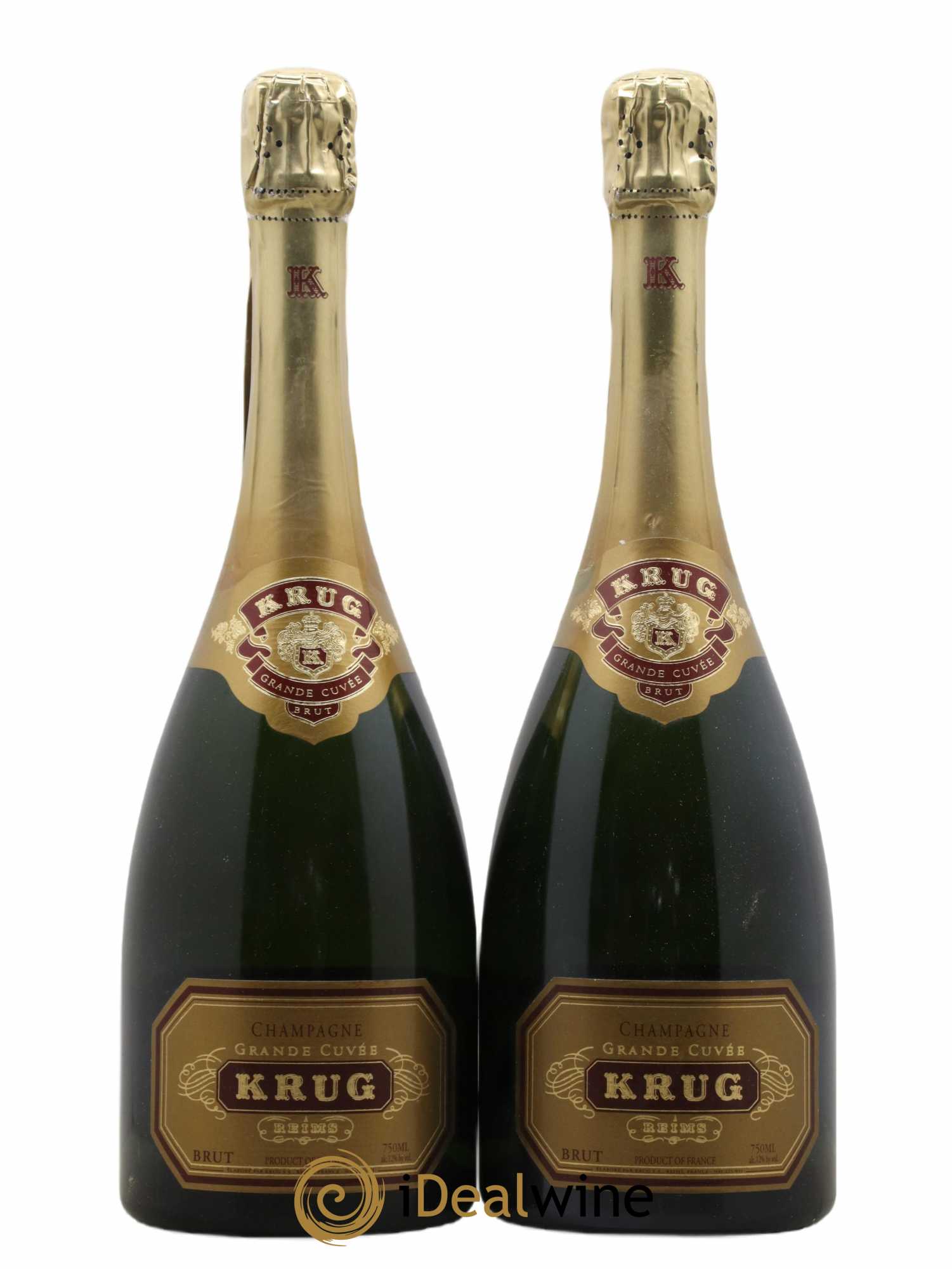 Grande Cuvée Brut Krug - Lot de 2 bouteilles - 0