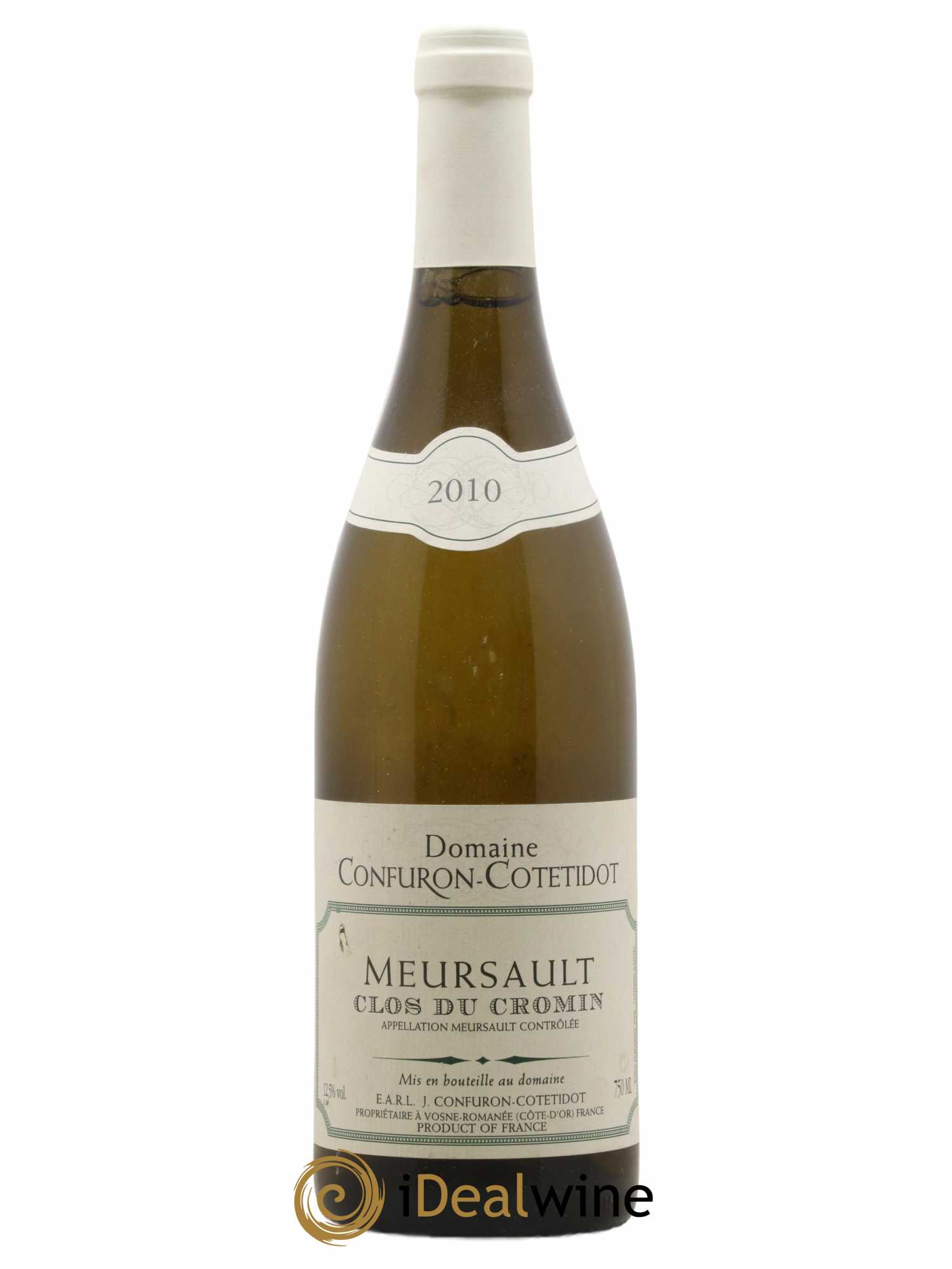 Meursault Clos du Cromin Confuron-Cotetidot 2010 - Posten von 1 Flasche - 0
