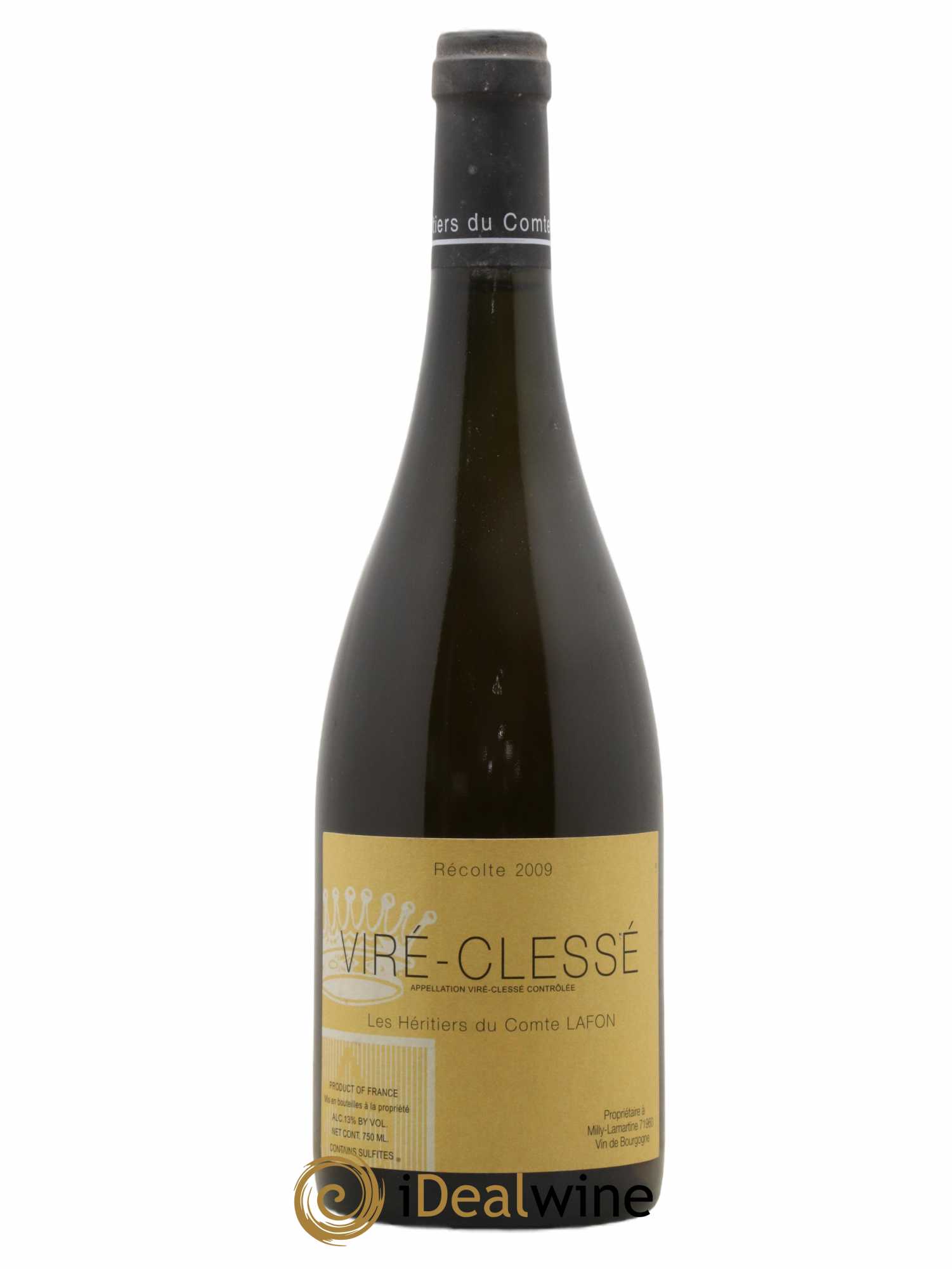 Viré-Clessé Héritiers du Comte Lafon (Domaine des) 2009 - Lot de 1 bouteille - 0