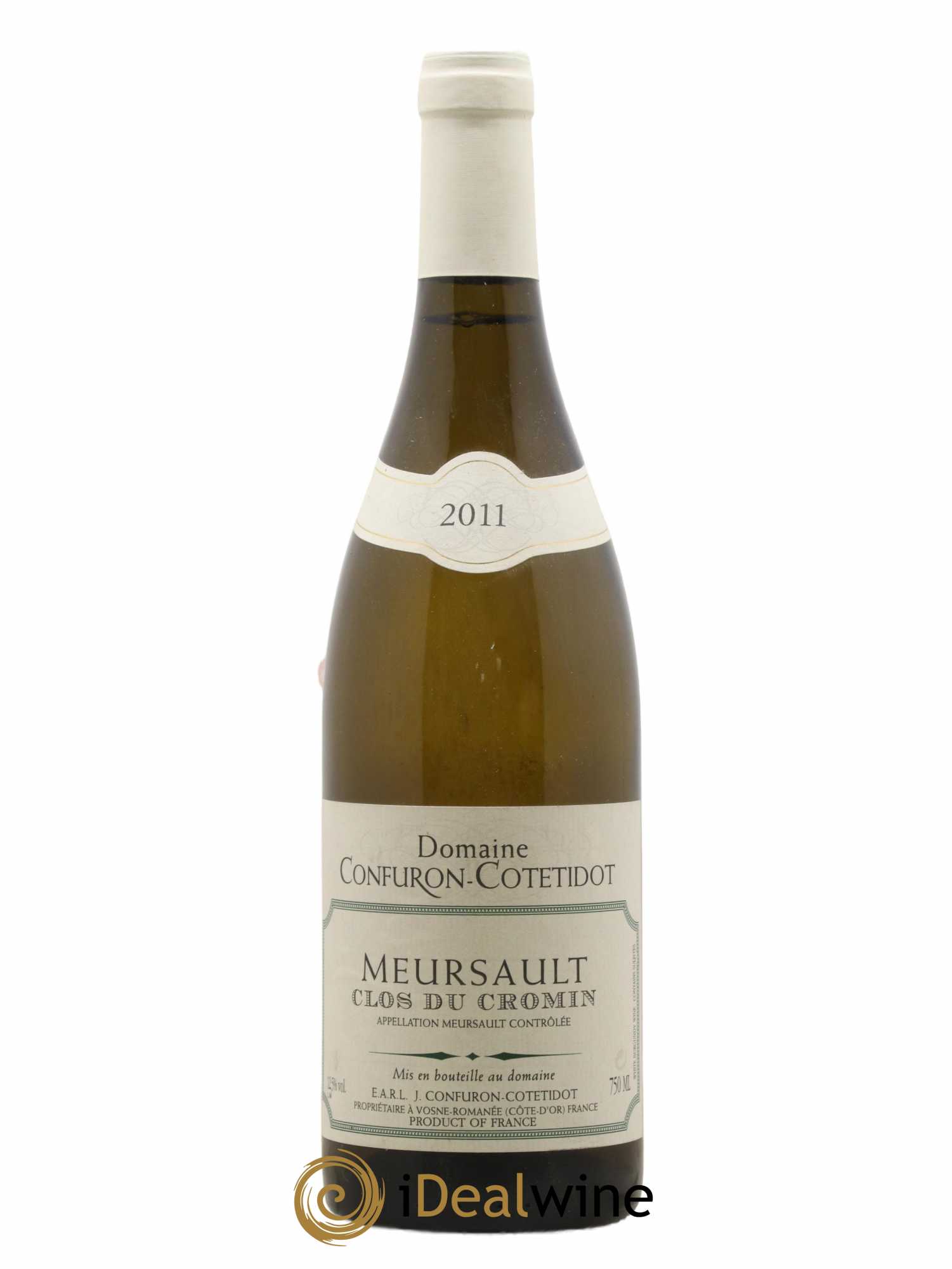 Meursault Clos du Cromin Confuron-Cotetidot 2011 - Lot de 1 bouteille - 0