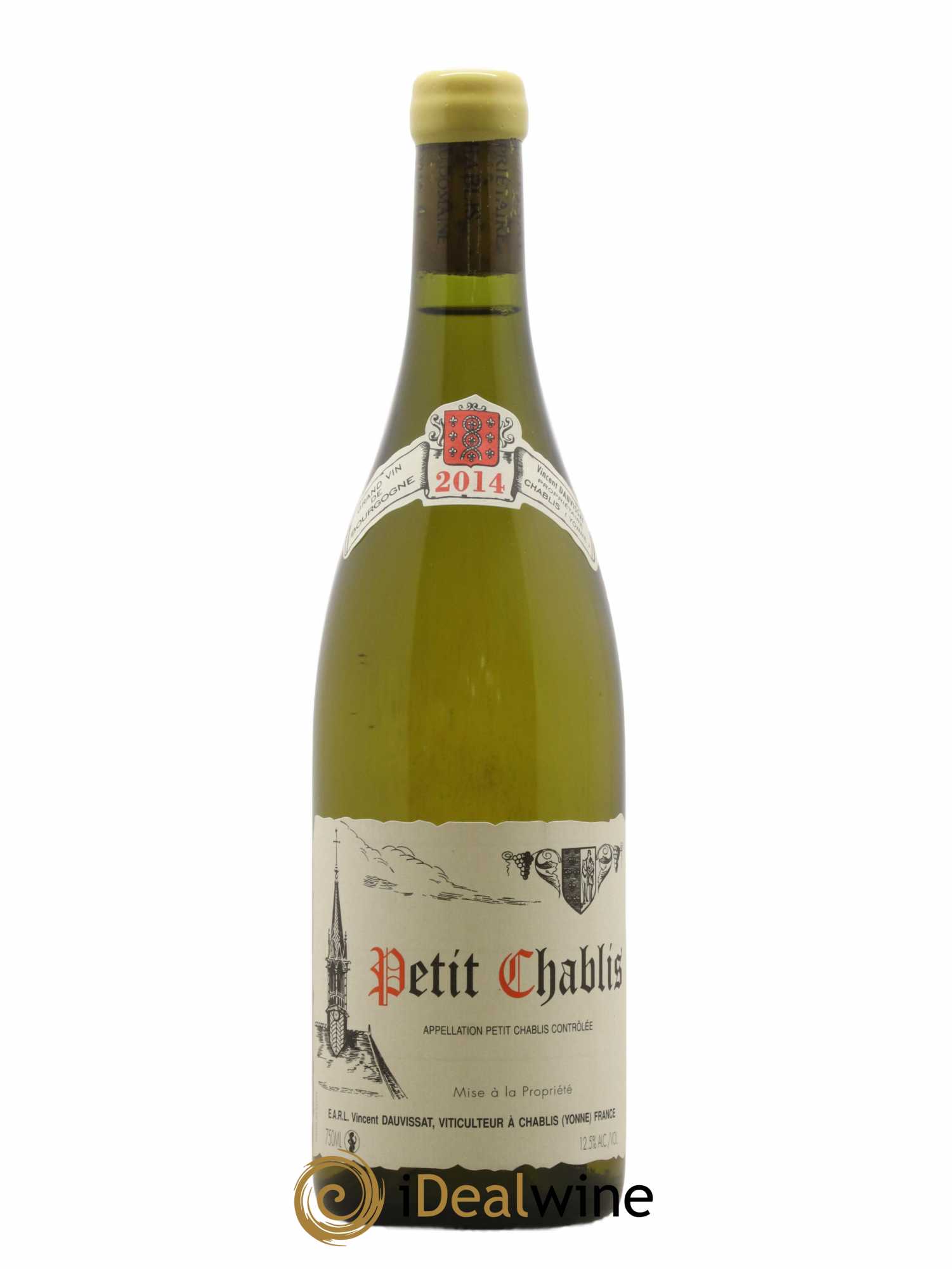 Petit Chablis Vincent Dauvissat (Domaine) 2014 - Lot de 1 bouteille - 0