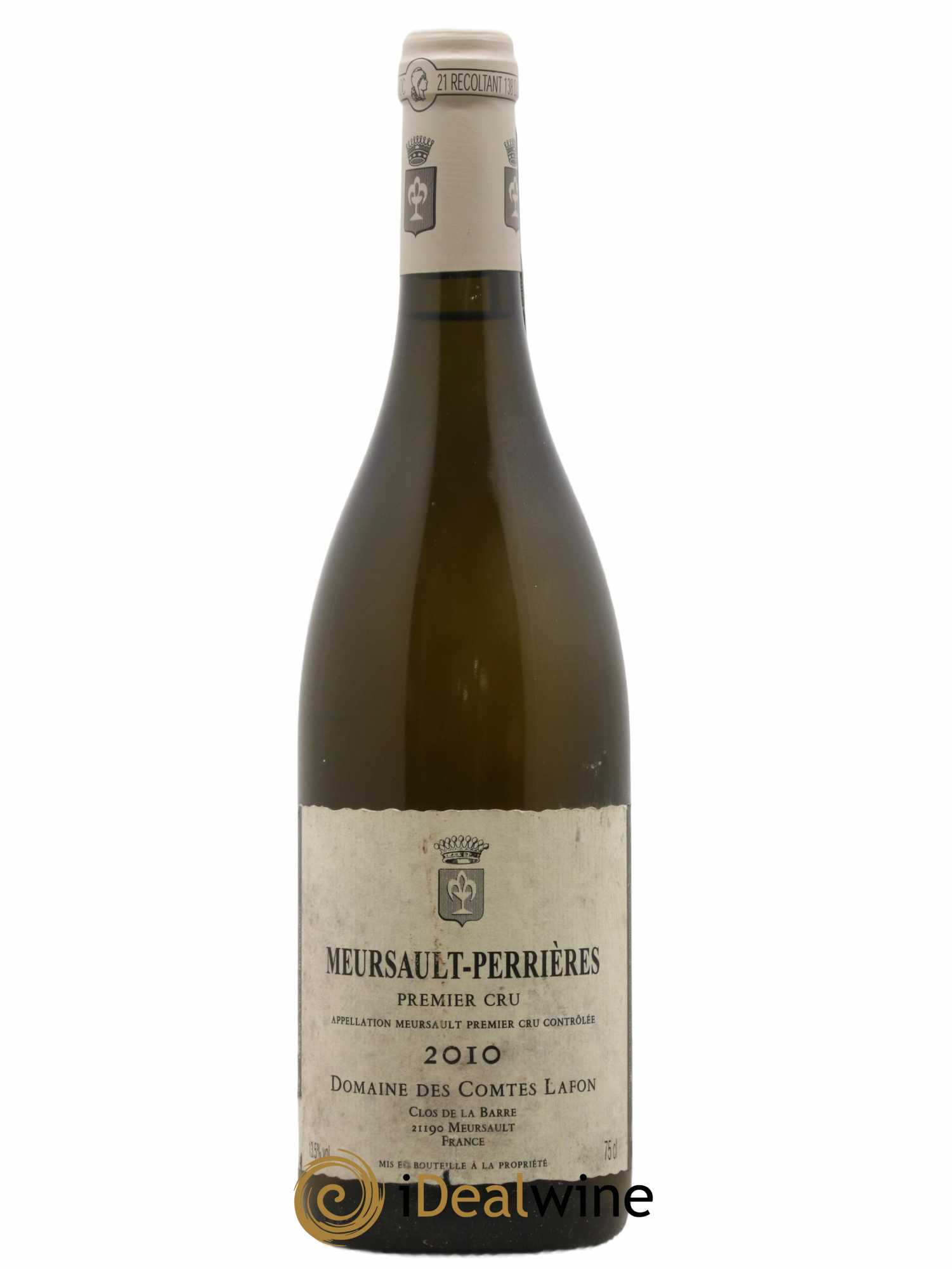 Meursault 1er Cru Perrières Comtes Lafon (Domaine des) 2010 - Lot de 1 bouteille - 0