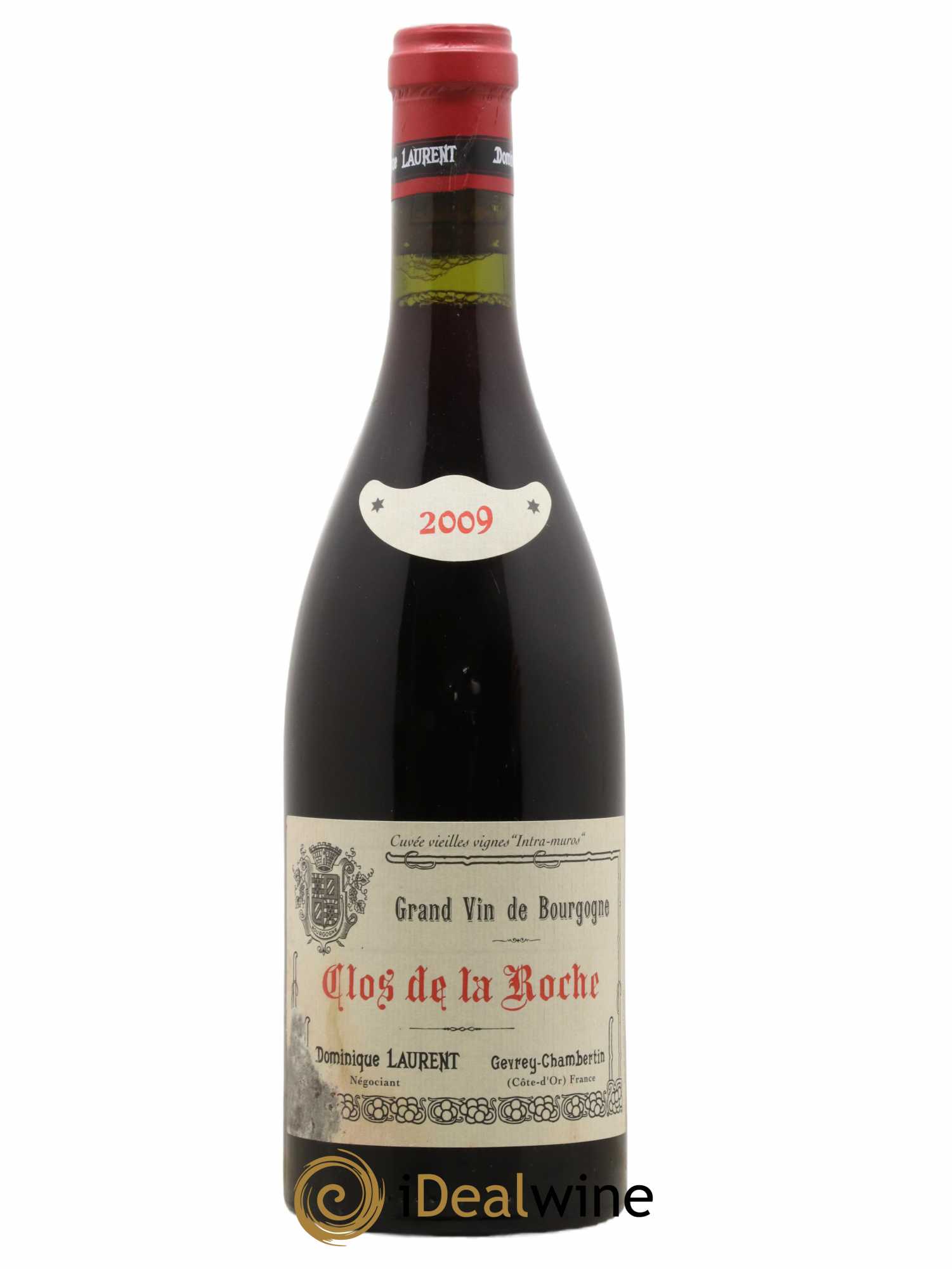 Clos de la Roche Grand Cru Dominique Laurent Cuvée Vieilles vignes Intra-muros 2009 - Posten von 1 Flasche - 0