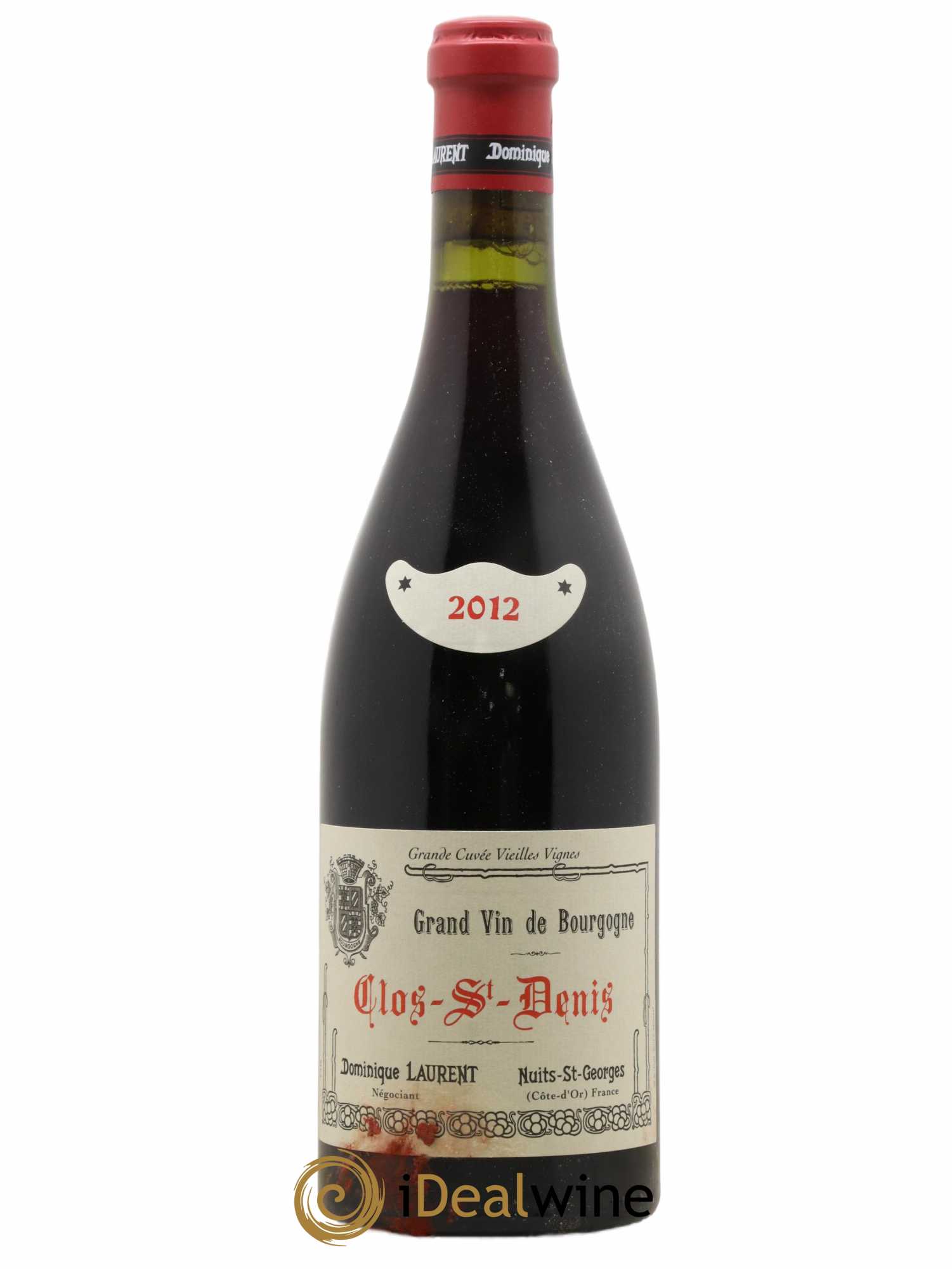Clos Saint-Denis Grand Cru Dominique Laurent Grande cuvée vieilles vignes 2012 - Posten von 1 Flasche - 0