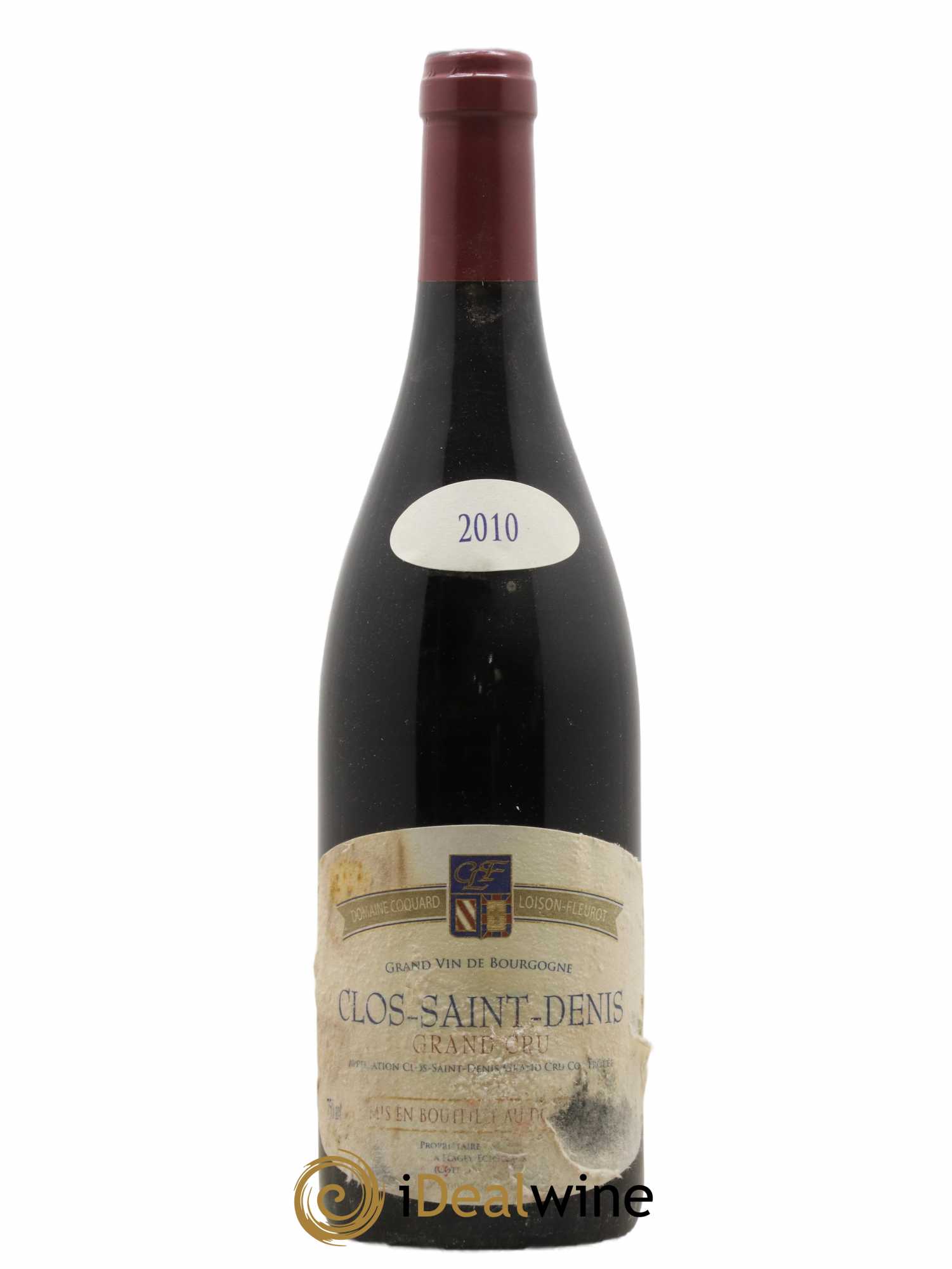 Clos Saint-Denis Grand Cru Coquard Loison-Fleurot 2010 - Lot de 1 bouteille - 0