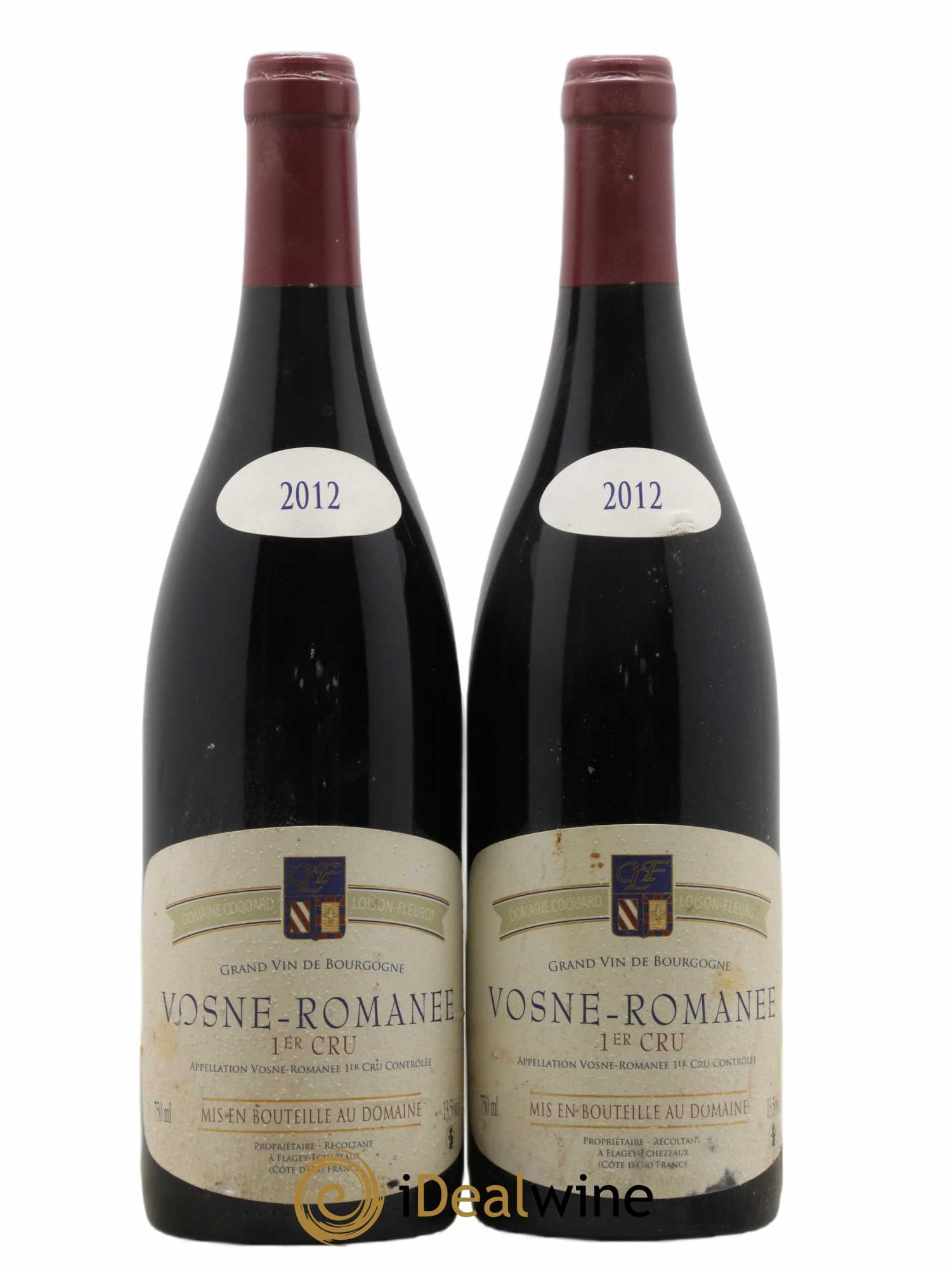 Vosne-Romanée 1er Cru Domaine Coquard Loison-Fleurot 2012 - Posten von 2 Flaschen - 0