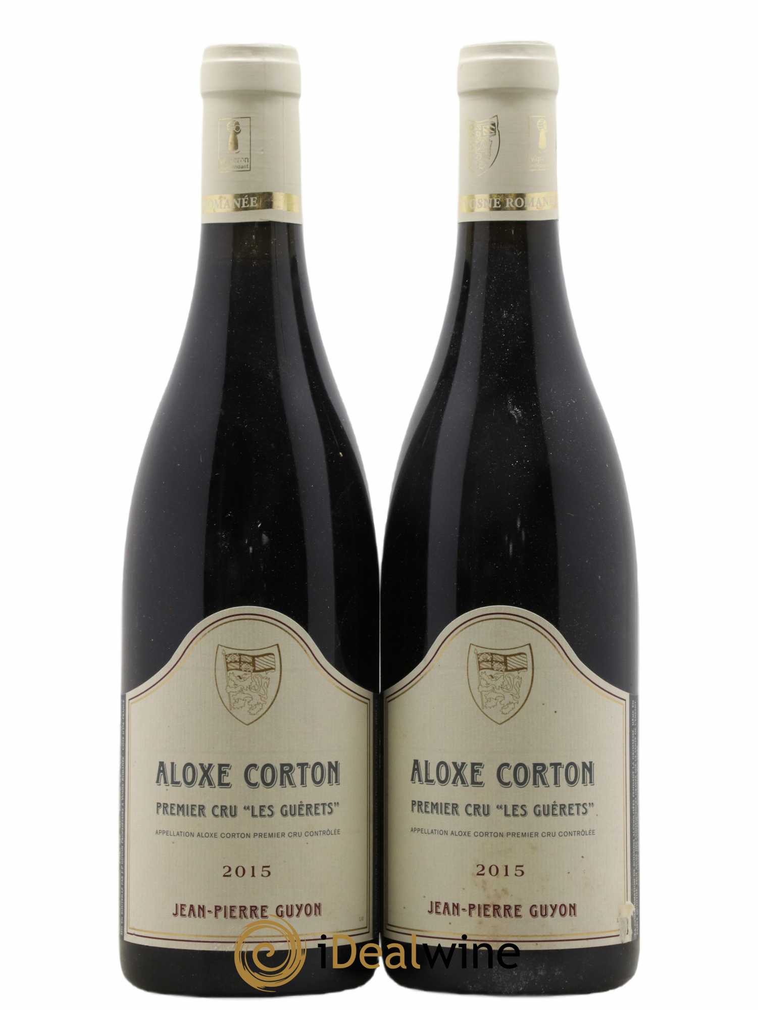 Aloxe-Corton 1er Cru Les Guerets Domaine Guyon 2015 - Posten von 2 Flaschen - 0