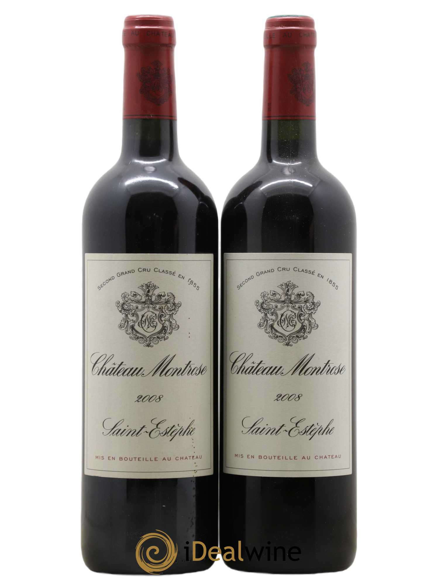 Château Montrose 2ème Grand Cru Classé 2008 - Lot de 2 bouteilles - 0