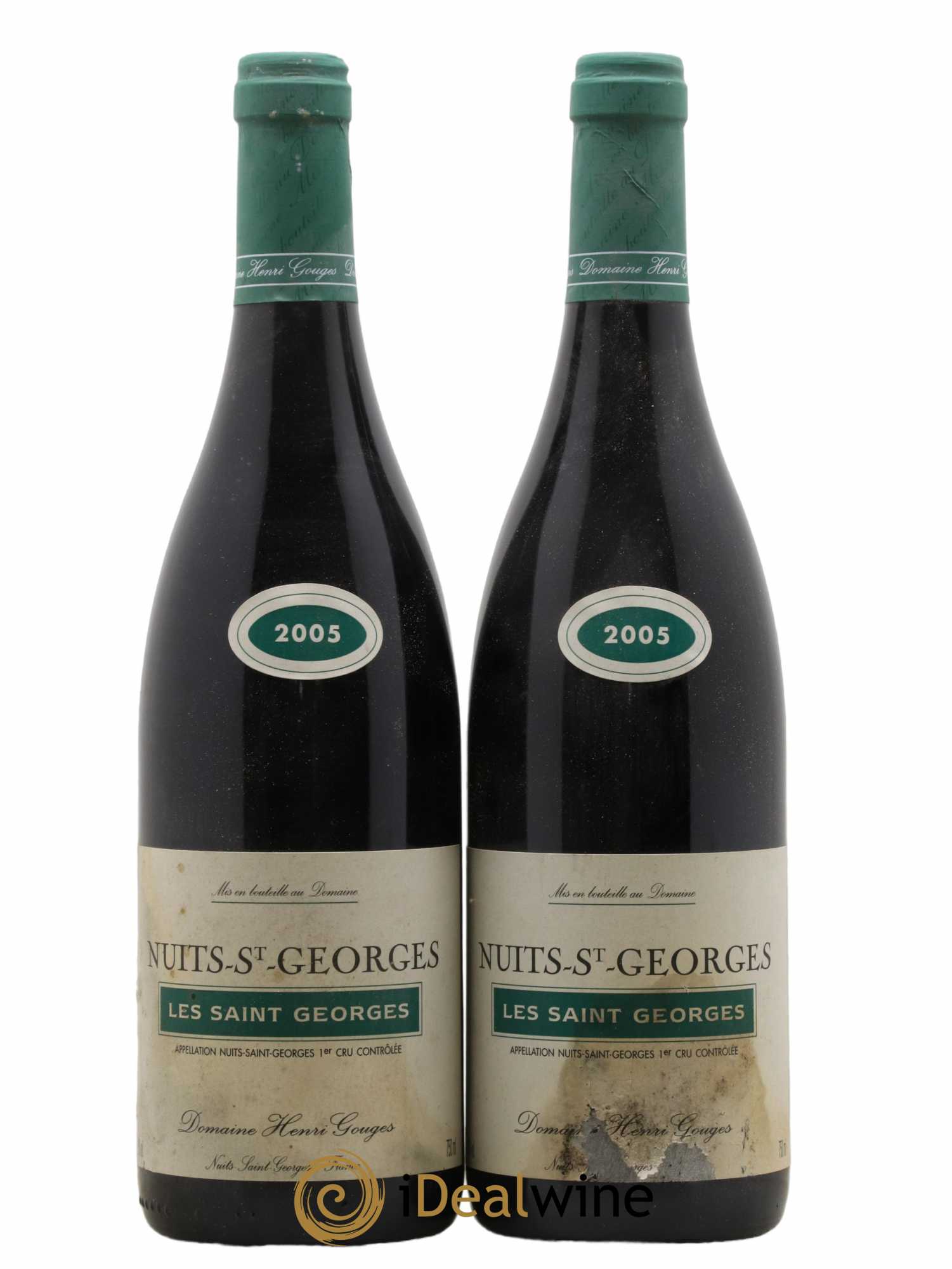 Nuits-Saint-Georges 1er Cru Les Saints Georges Henri Gouges 2005 - Lot de 2 bouteilles - 0