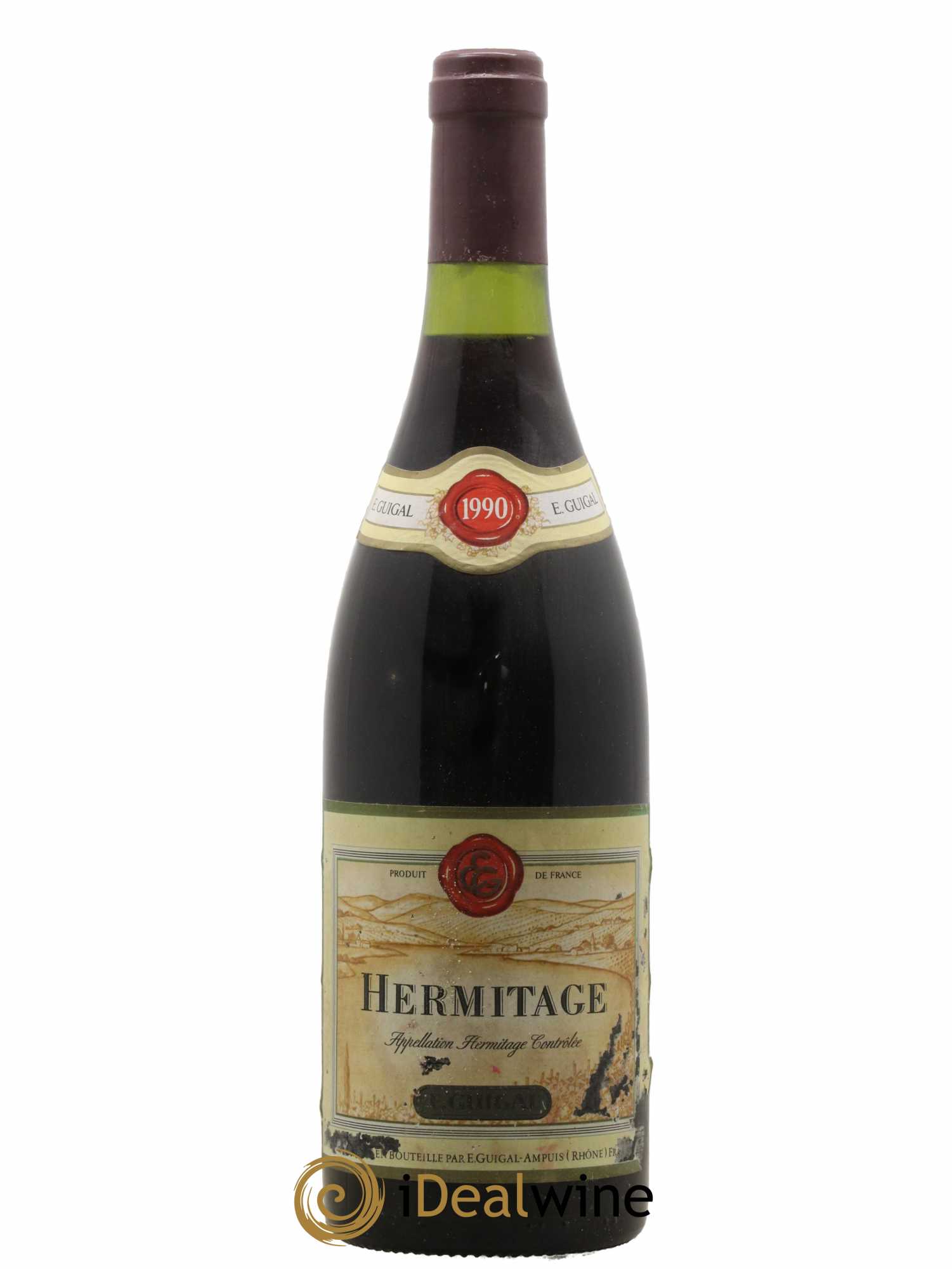 Hermitage Guigal 1990 - Lot de 1 bouteille - 0