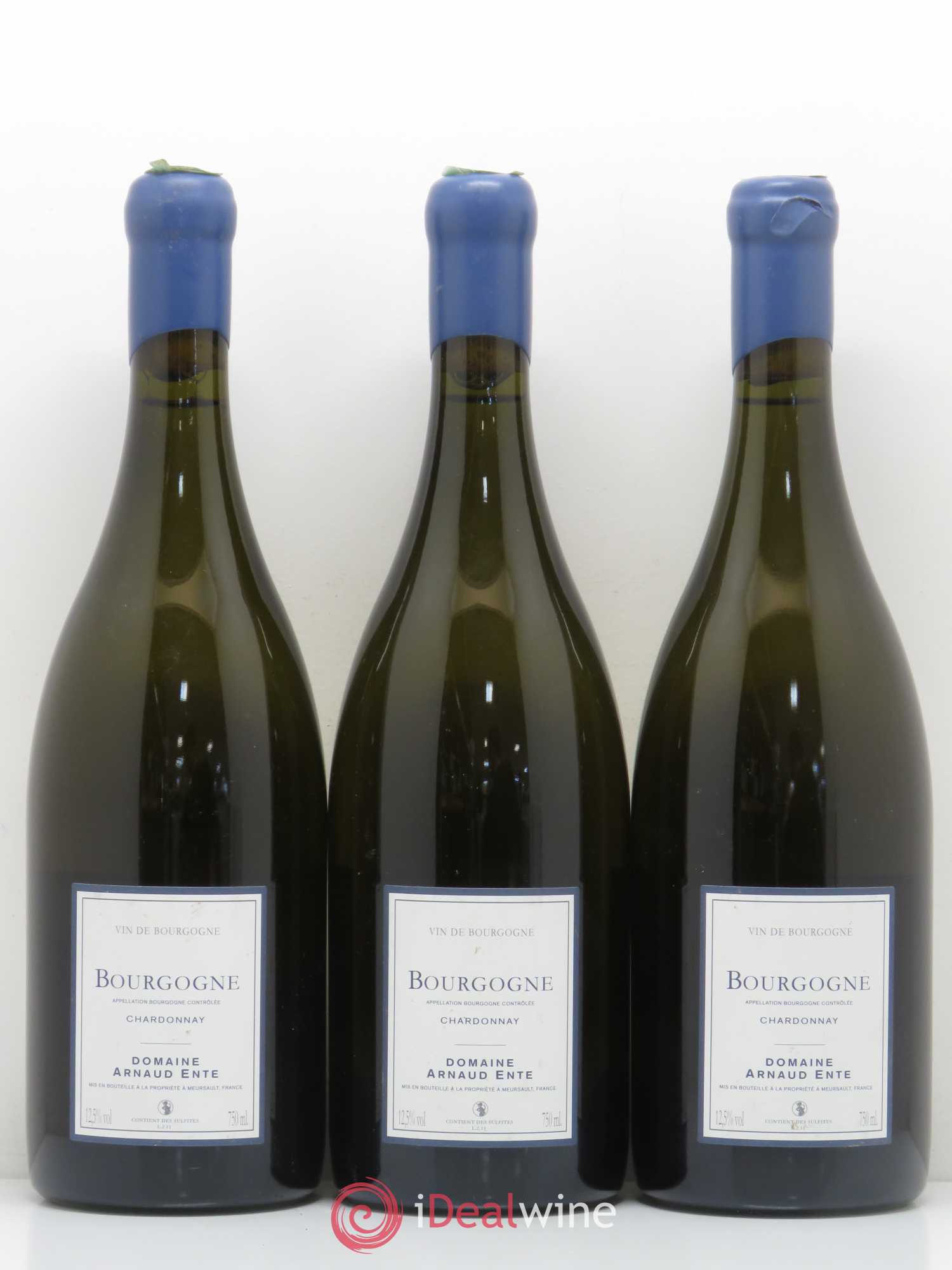 Bourgogne Chardonnay Arnaud Ente 2011 - Posten von 3 Flaschen - 1