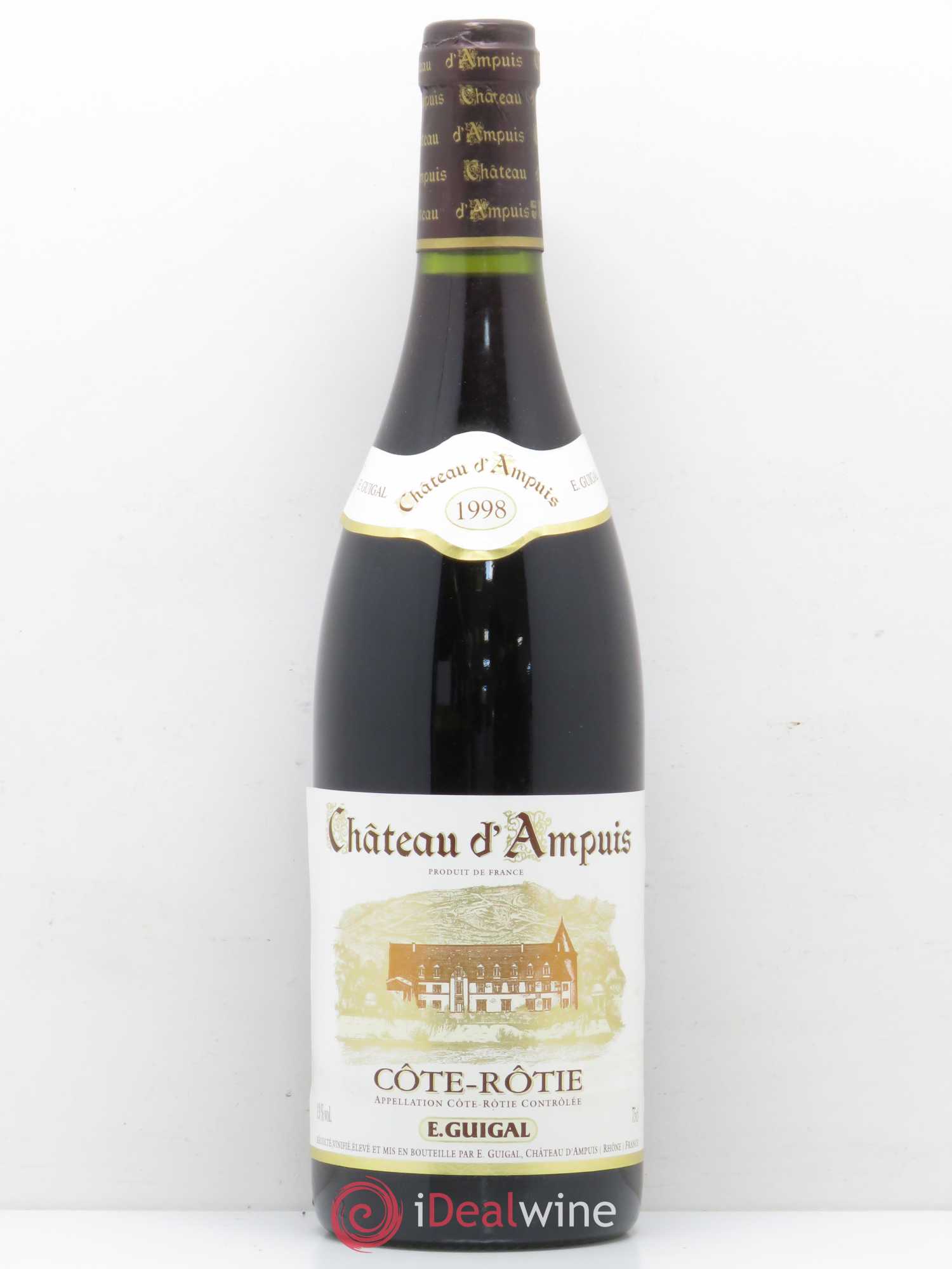 Côte-Rôtie Château d'Ampuis Guigal 1998 - Lot de 1 bouteille - 0