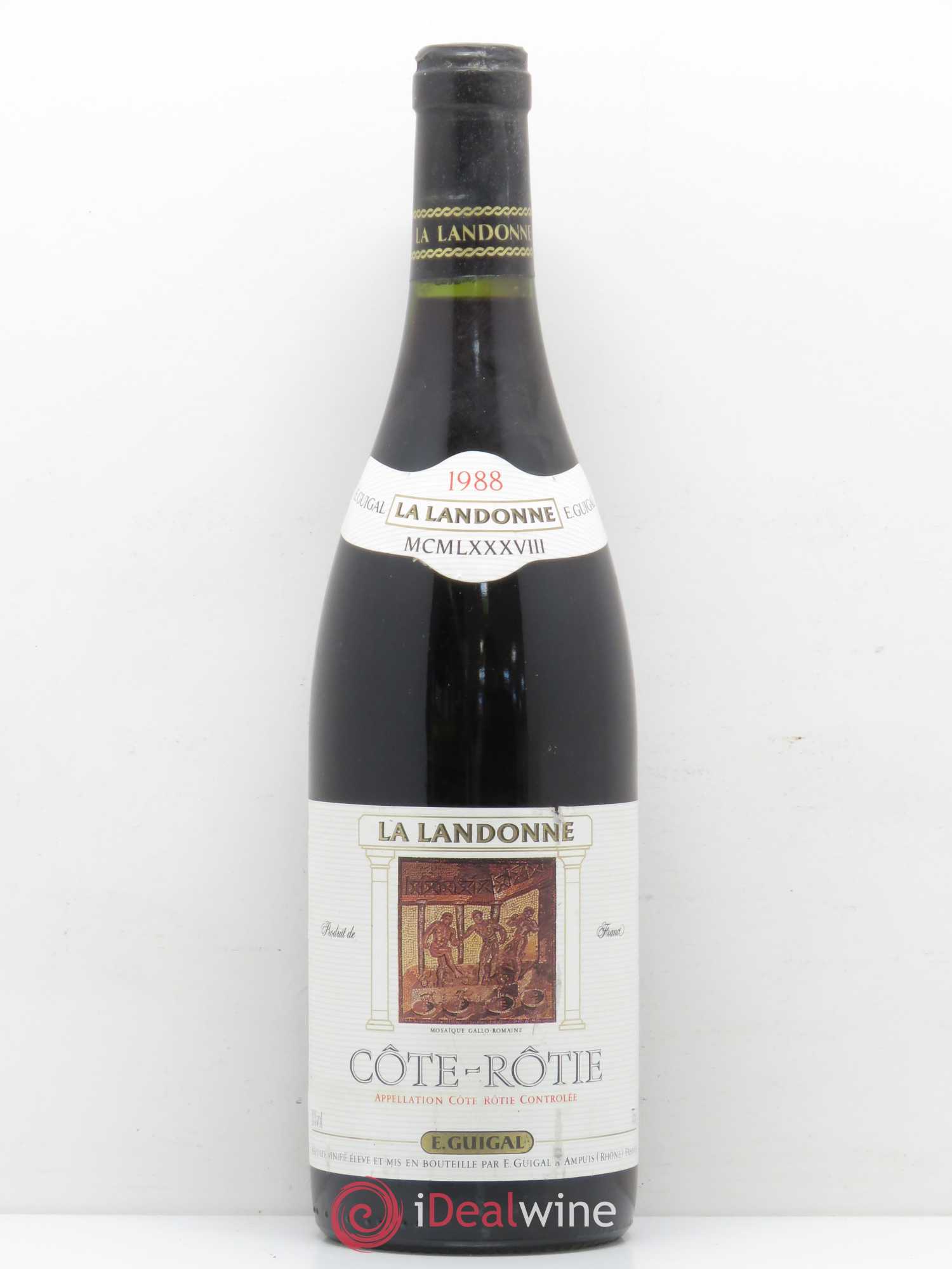 Côte-Rôtie La Landonne Guigal 1988 - Lot de 1 bouteille - 0