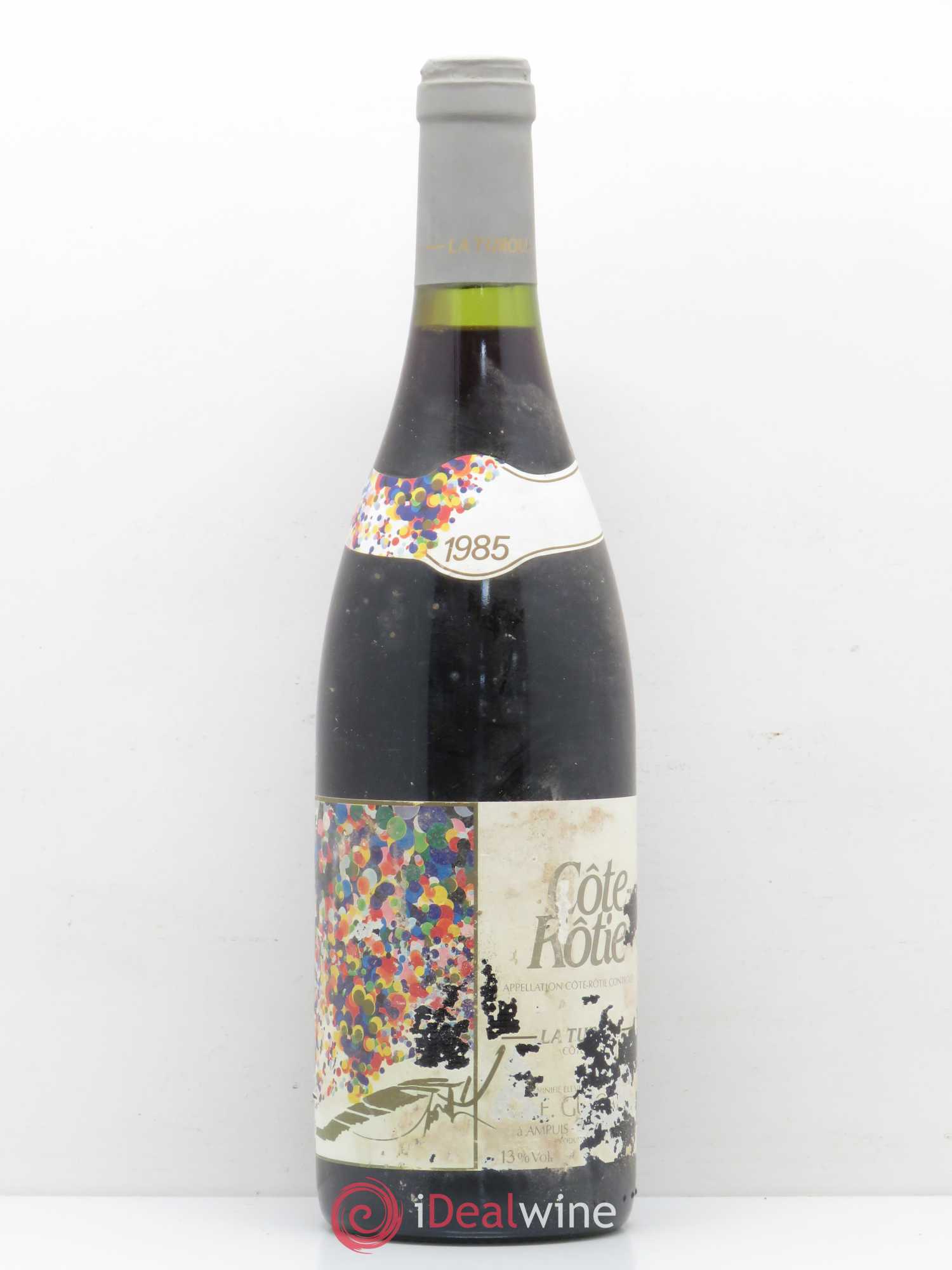 Côte-Rôtie La Turque Guigal 1985 - Lot de 1 bouteille - 0