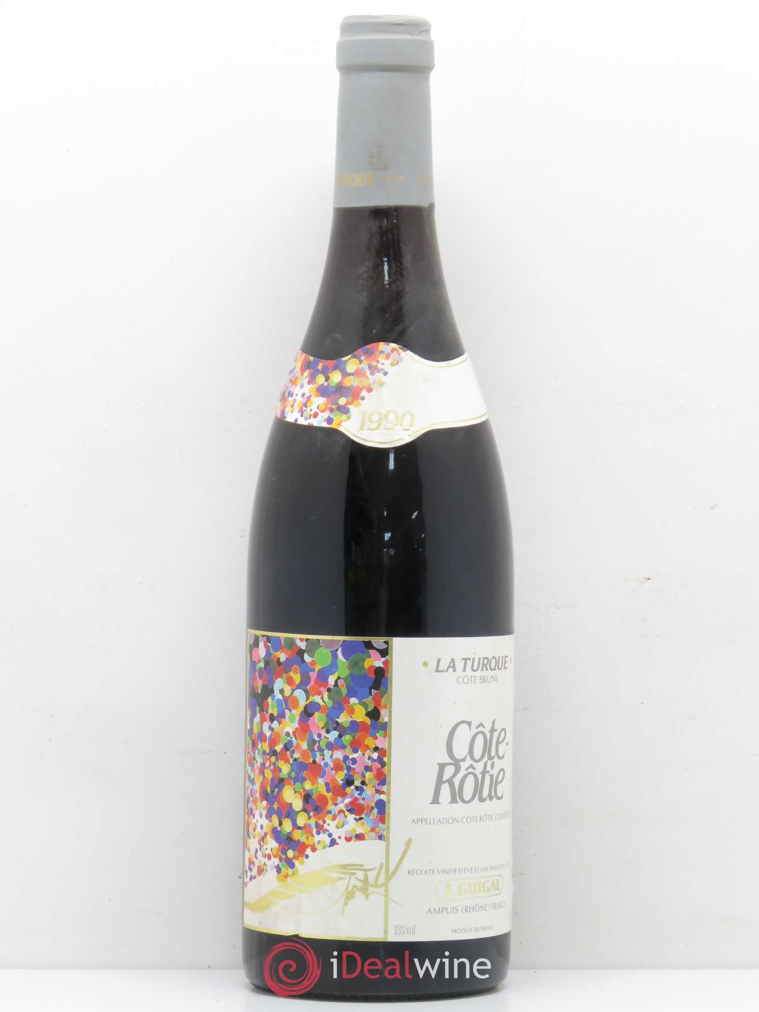 Côte-Rôtie La Turque Guigal 1990 - Lot de 1 bouteille - 0