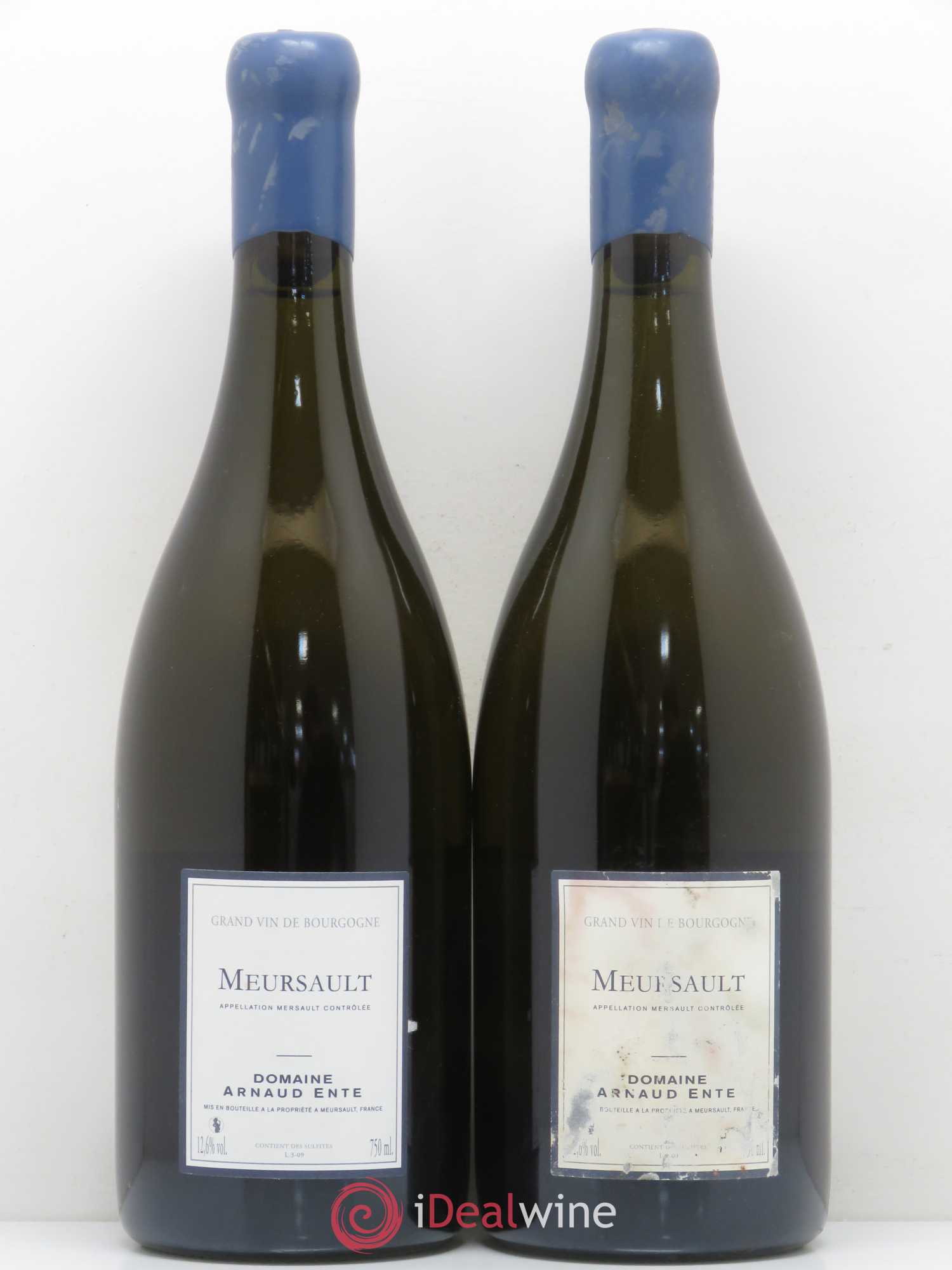 Meursault Arnaud Ente 2009 - Posten von 2 Flaschen - 1