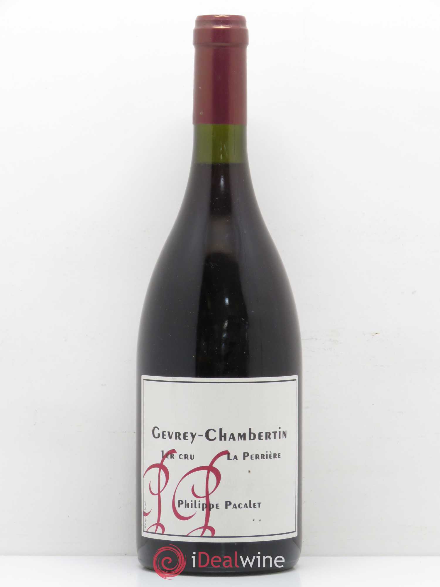 Gevrey-Chambertin 1er Cru La Perriere Pacalet 2002 - Lot de 1 bouteille - 0