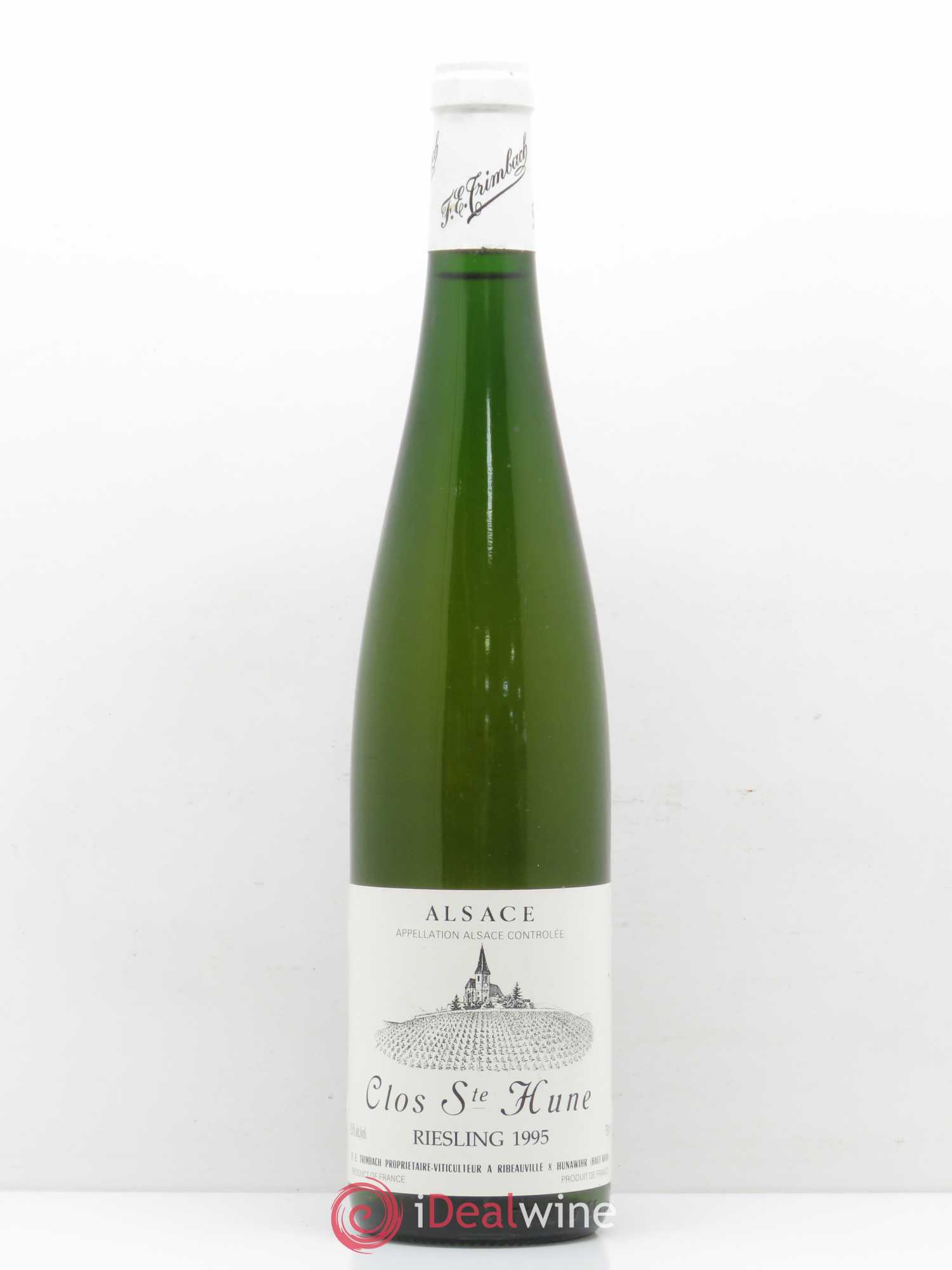 Alsace Riesling Clos Sainte-Hune Trimbach (Domaine) 1995 - Lot de 1 bouteille - 0
