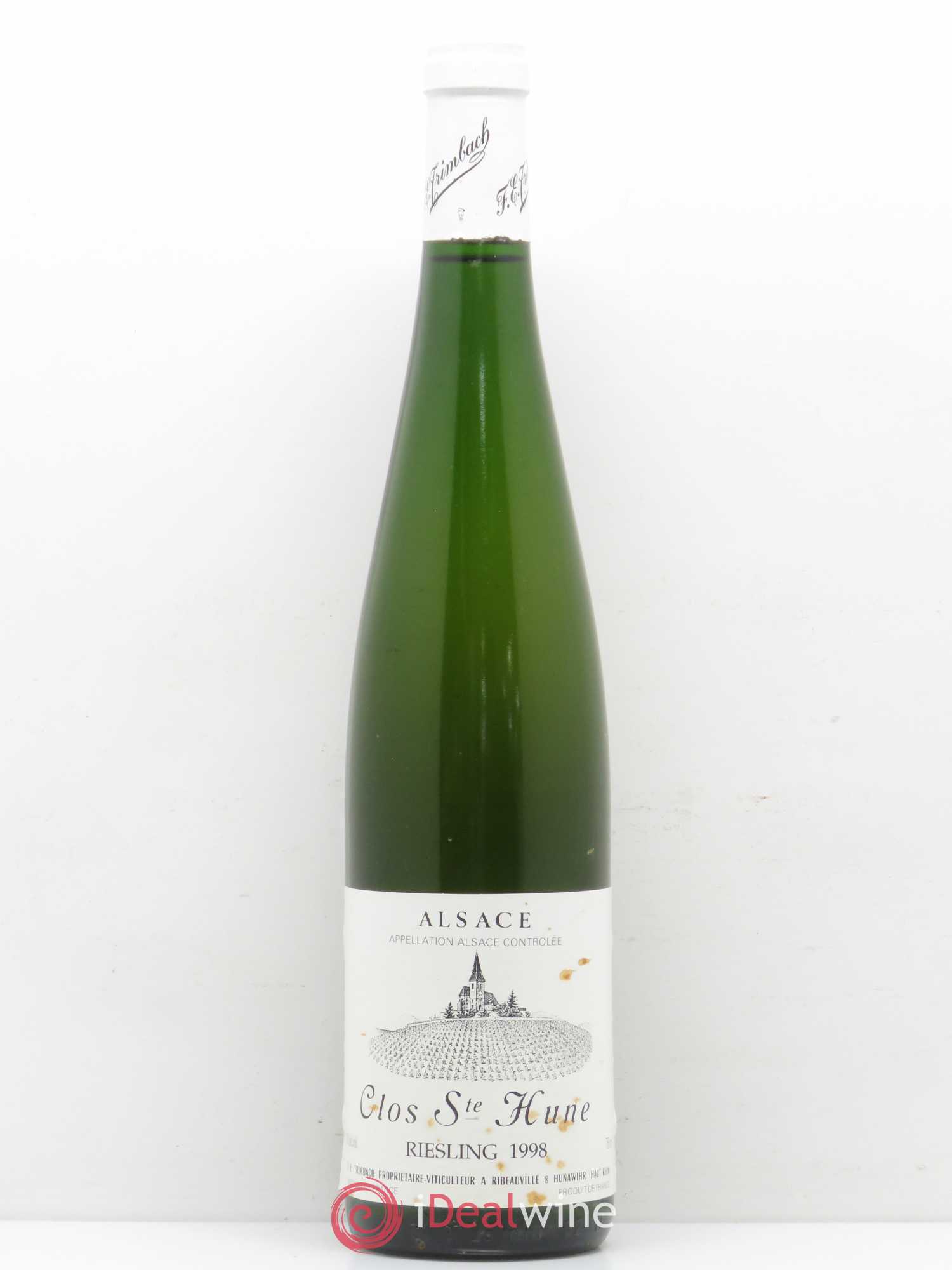 Alsace Riesling Clos Sainte-Hune Trimbach (Domaine) 1998 - Lot de 1 bouteille - 0