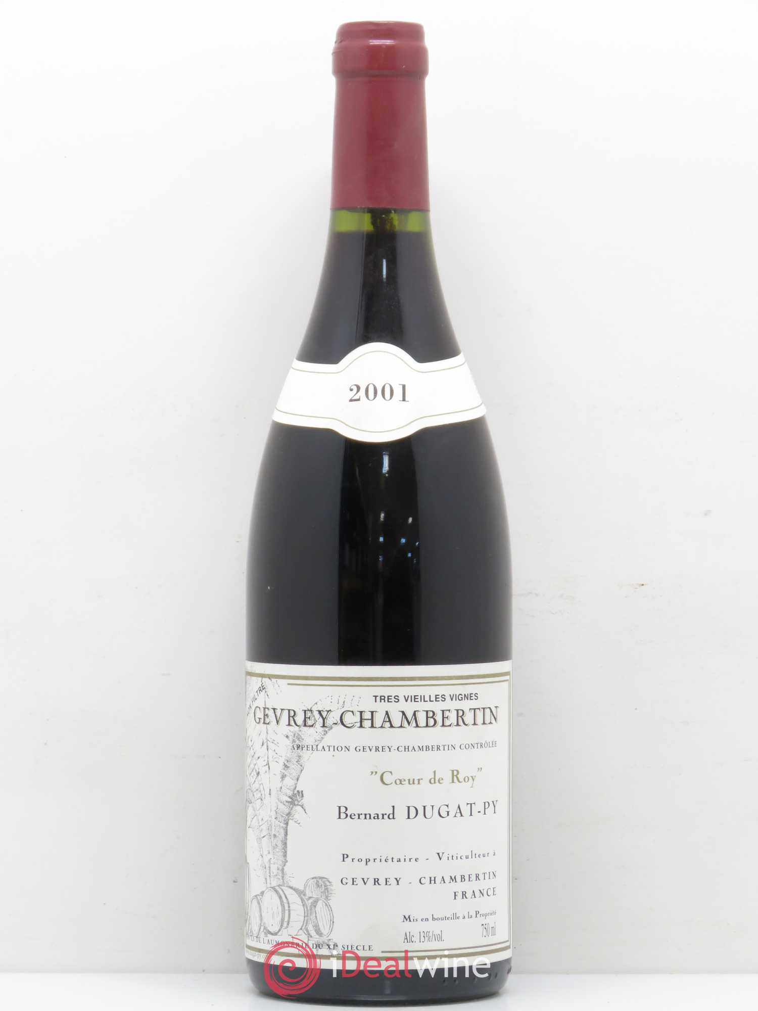 Gevrey-Chambertin Coeur de Roy Très Vieilles Vignes Dugat-Py Très Vieilles vignes 2001 - Posten von 1 Flasche - 0