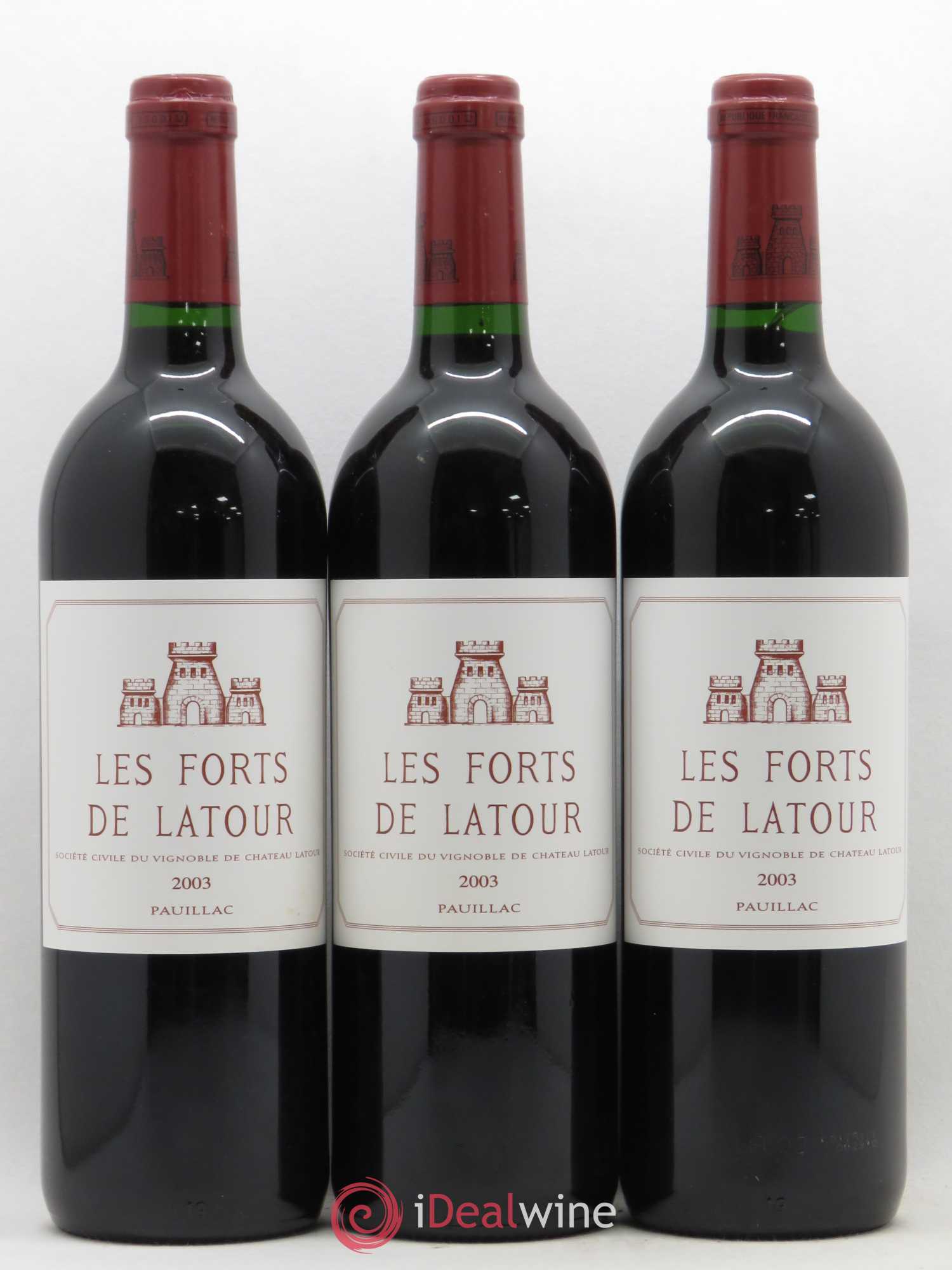 Les Forts de Latour Second Vin 2003 - Lot de 6 bouteilles - 3