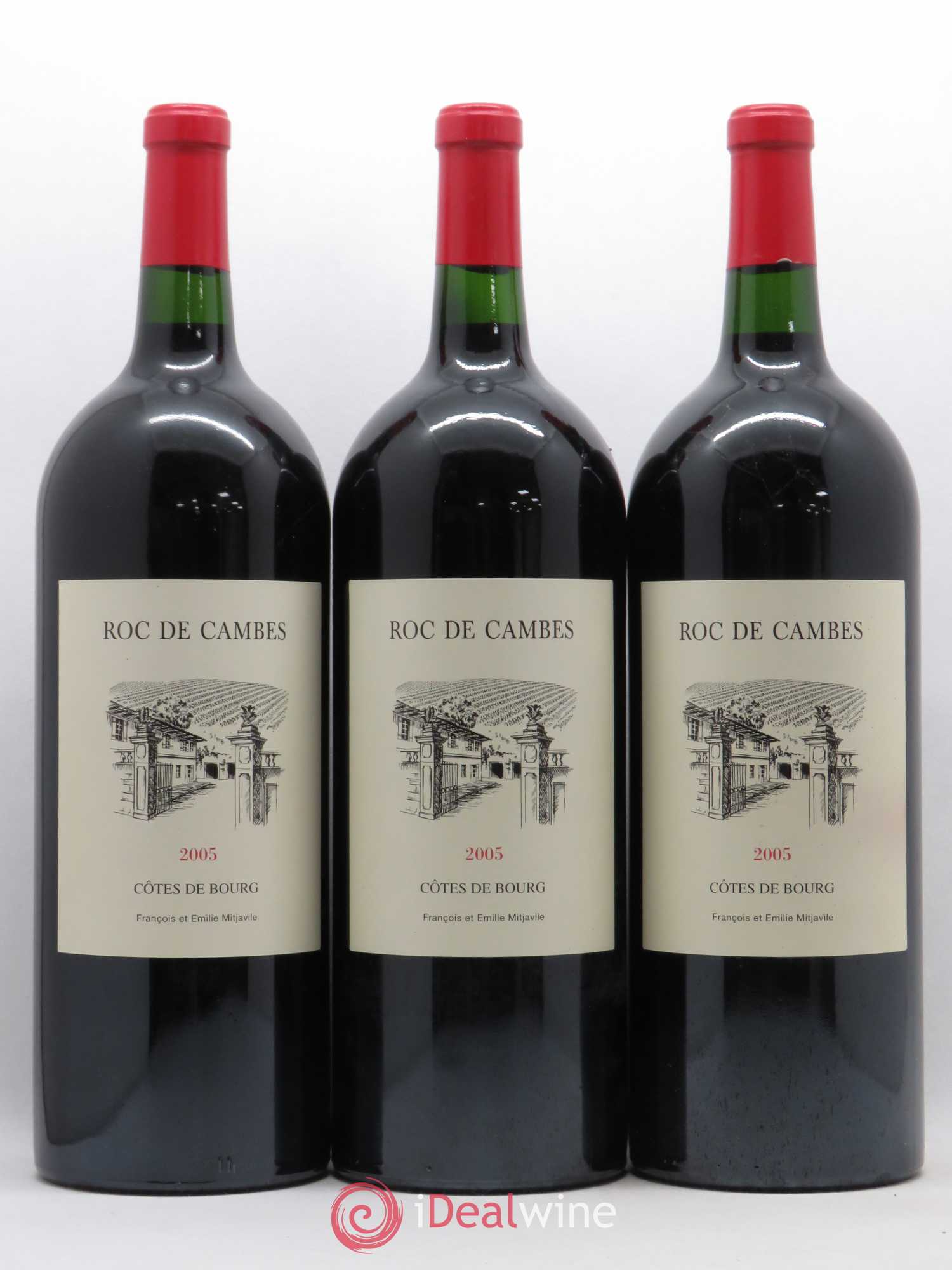 Roc de Cambes 2005 - Lot de 6 magnums - 1