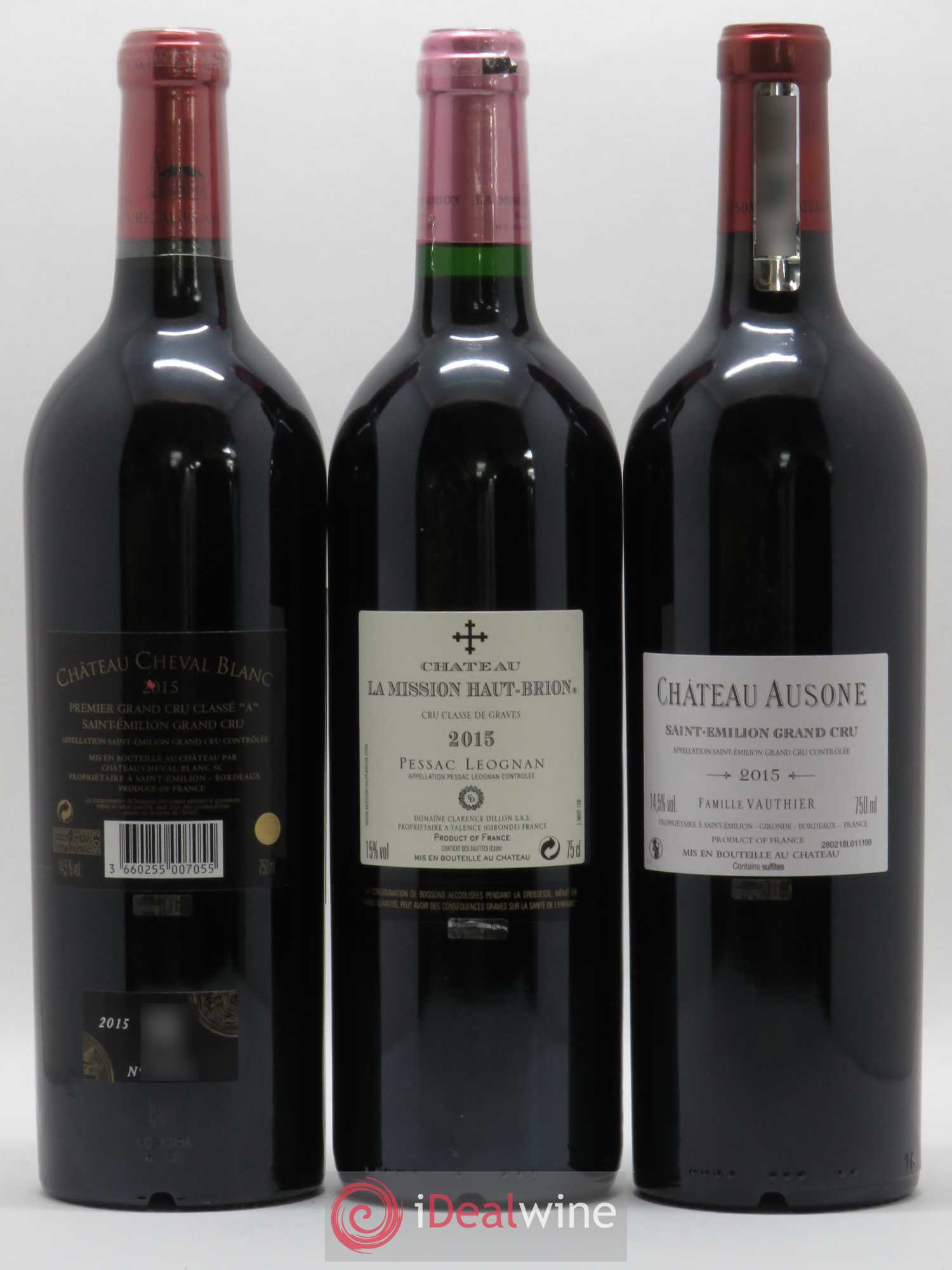 Caisse Collection Duclot 2015 - Posten von 9 Flaschen - 6