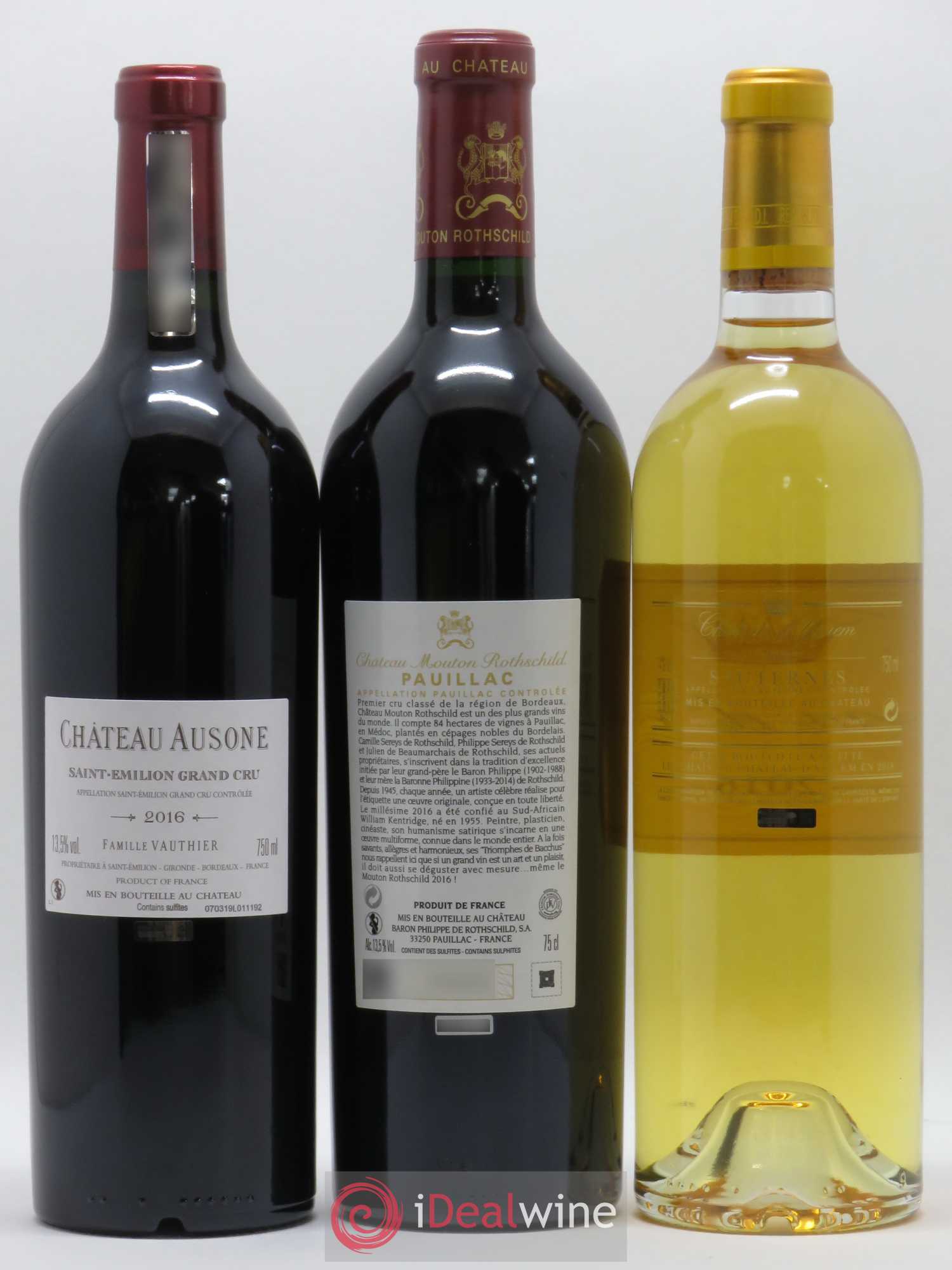 Caisse Collection Duclot  2016 - Lot de 9 bouteilles - 2