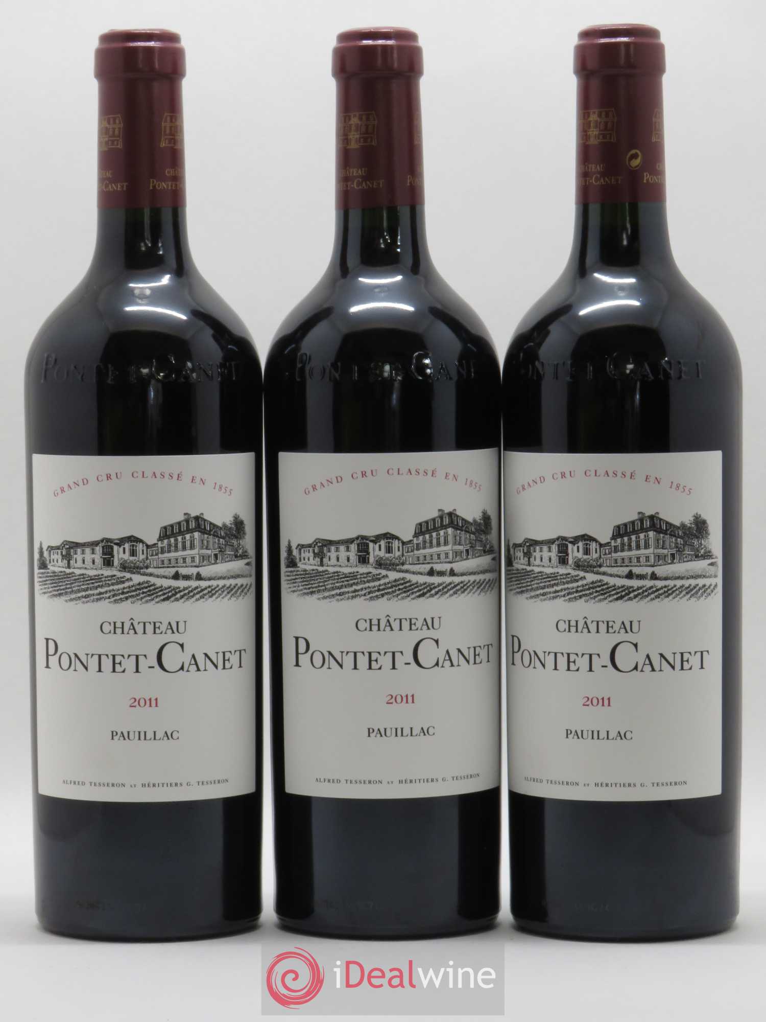 Château Pontet Canet 5ème Grand Cru Classé 2011 - Lot de 6 bouteilles - 2