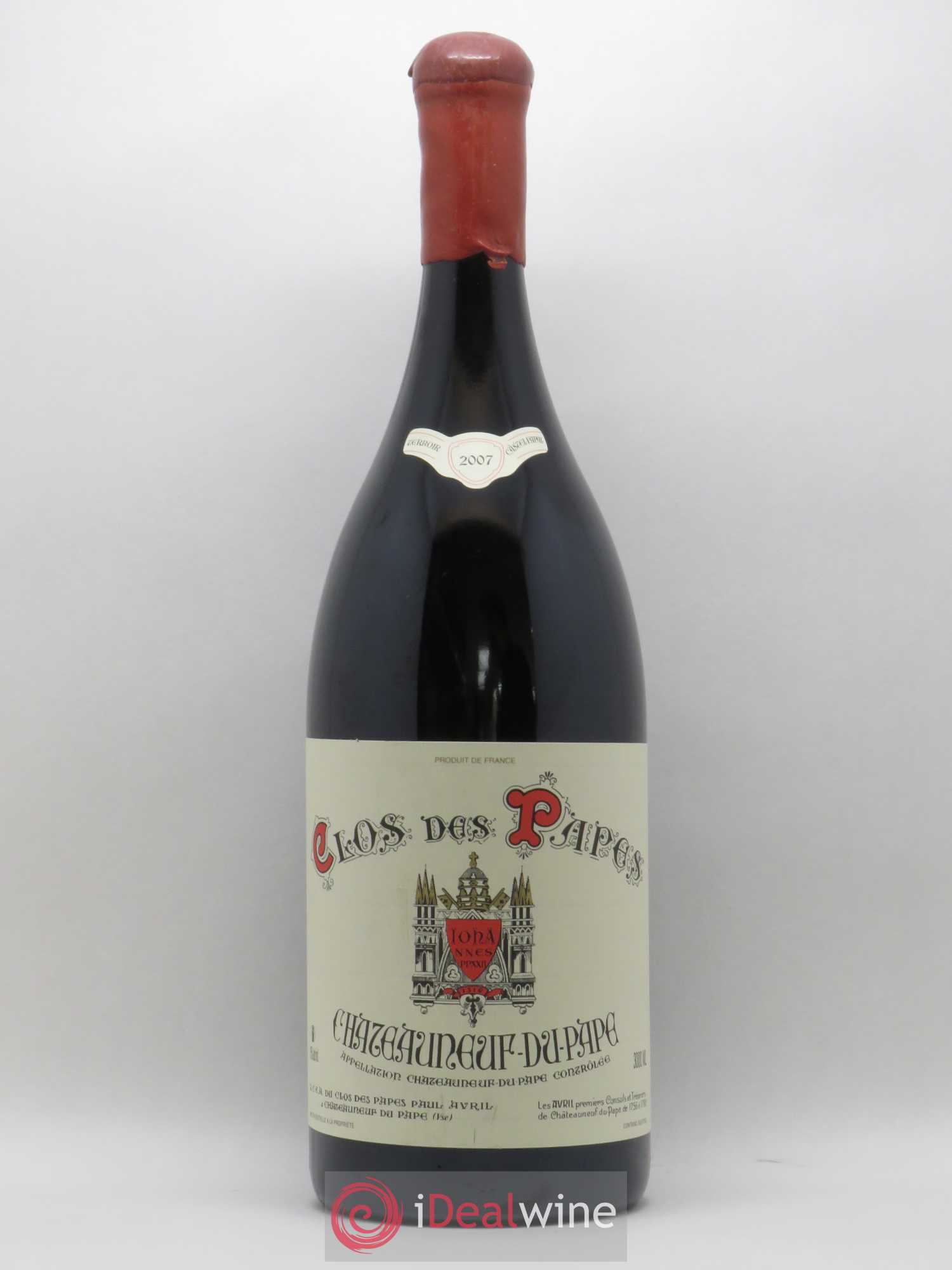 Châteauneuf-du-Pape Clos des Papes - Paul Avril 2007 - Lot de 1 jeroboam - 0