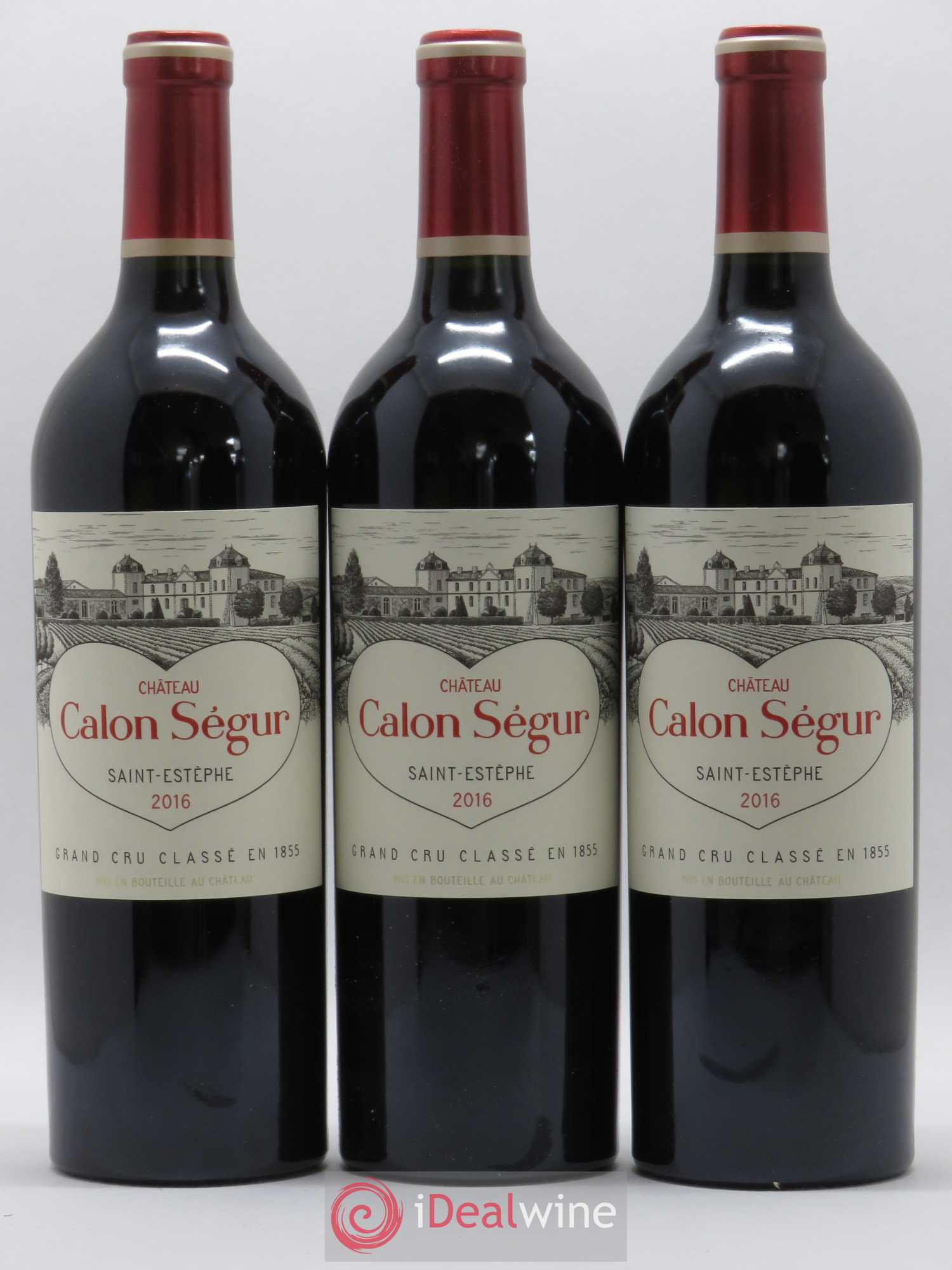 Château Calon Ségur 3ème Grand Cru Classé 2016 - Lot de 6 bouteilles - 1