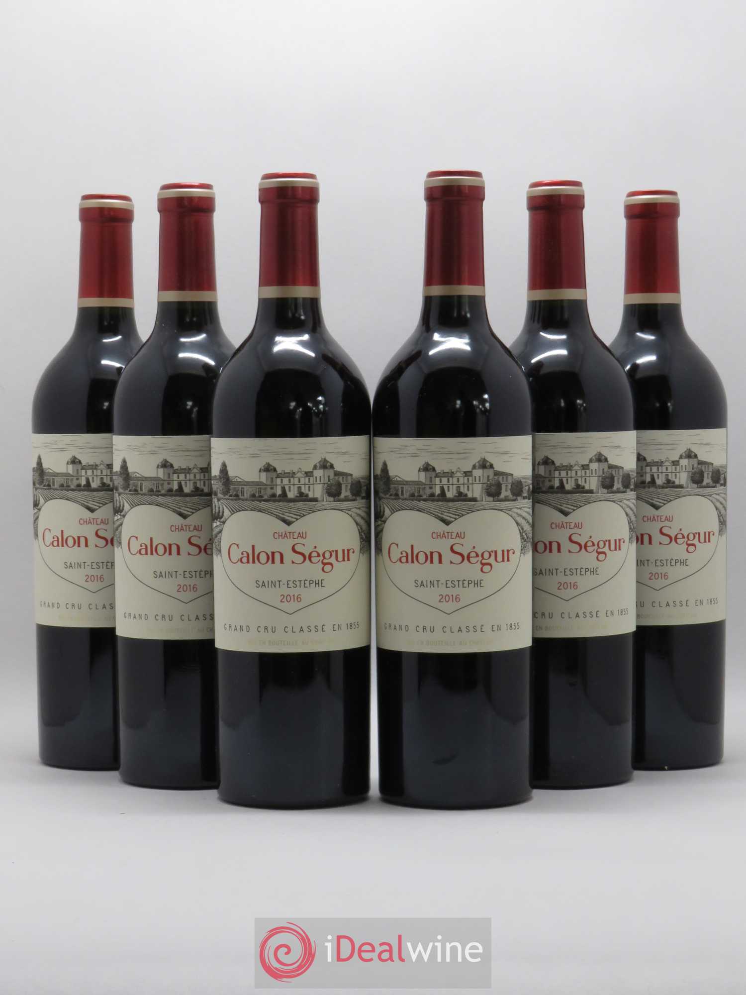 Château Calon Ségur 3ème Grand Cru Classé 2016 - Lot de 6 bouteilles - 0
