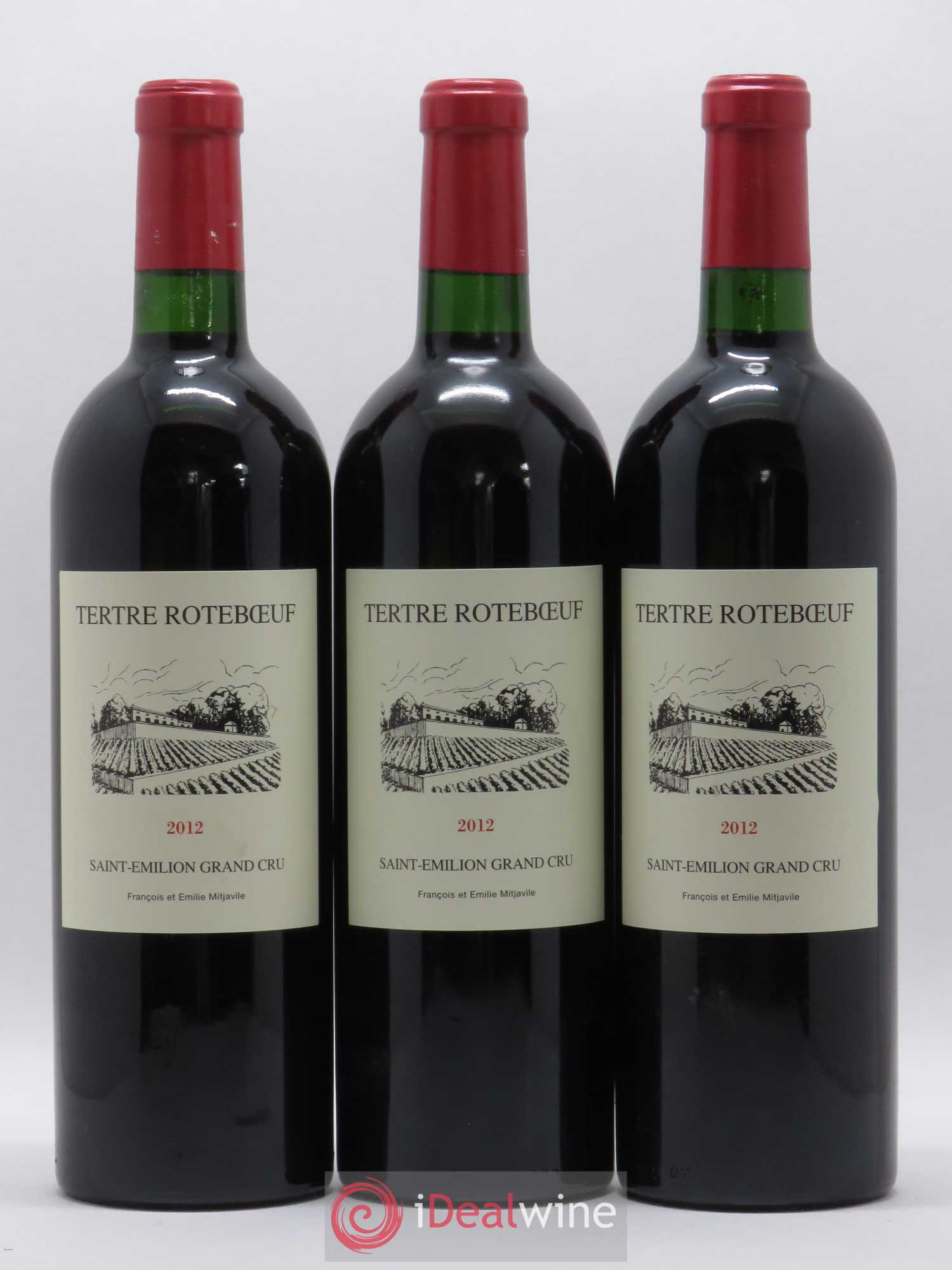 Château Tertre Roteboeuf 2012 - Lot de 6 bouteilles - 1